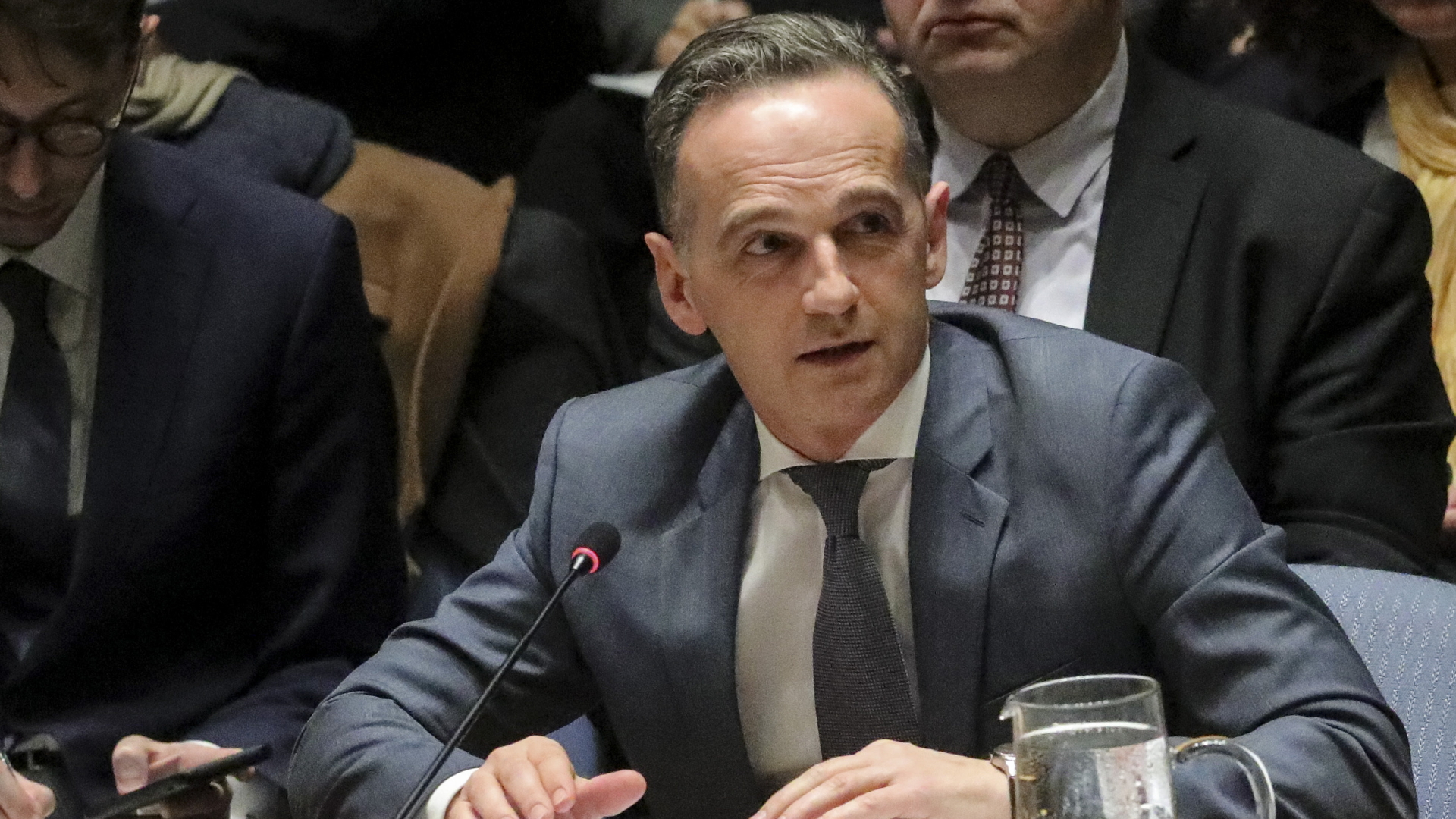 Bundesaußenminister Maas im UN-Sicherheitsrat (Archivbild) | AP
