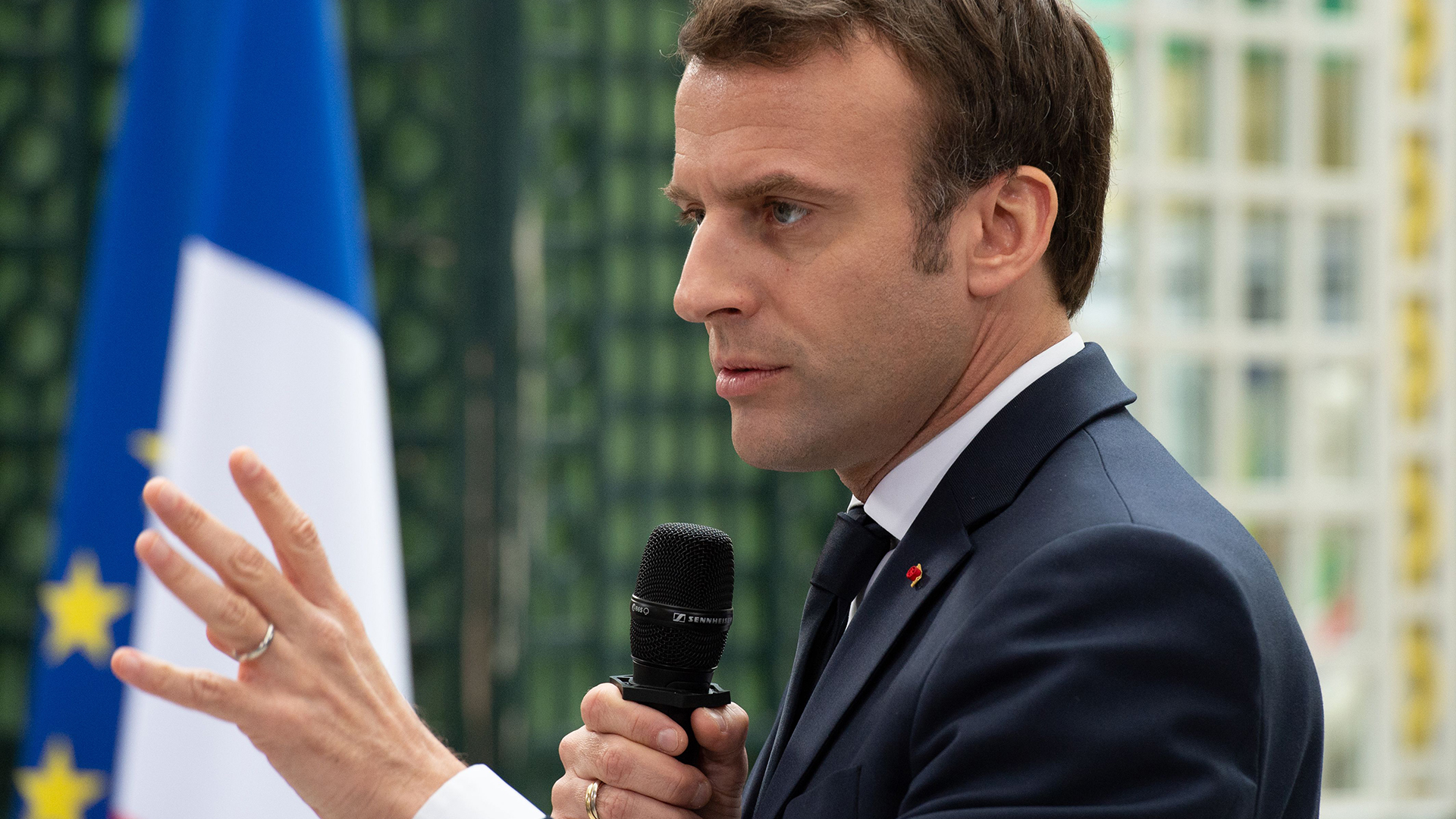 Emmanuel Macron | CAROLINE BLUMBERG/POOL/EPA-EFE/R