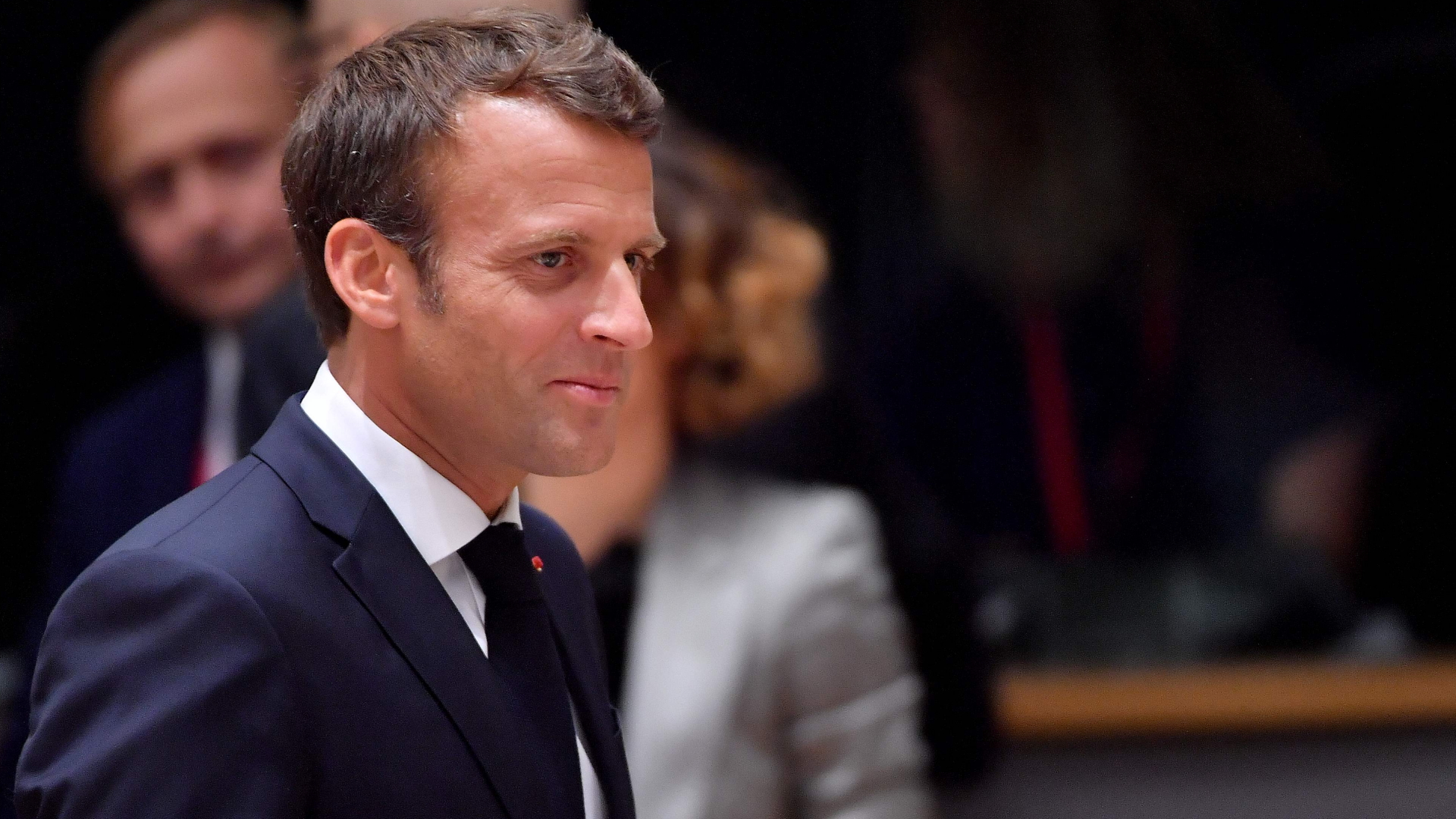 Macron in Brüssel | AFP