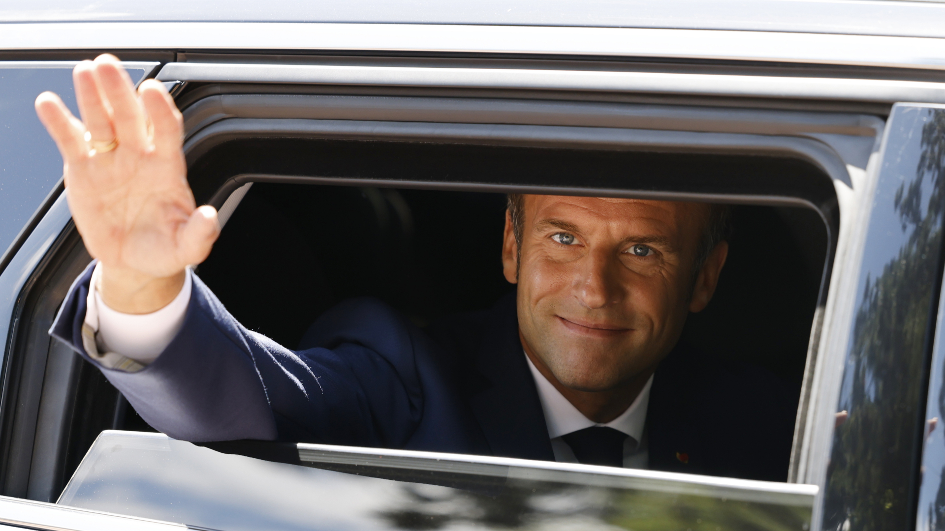 Macron bei der Parlamentswahl | dpa