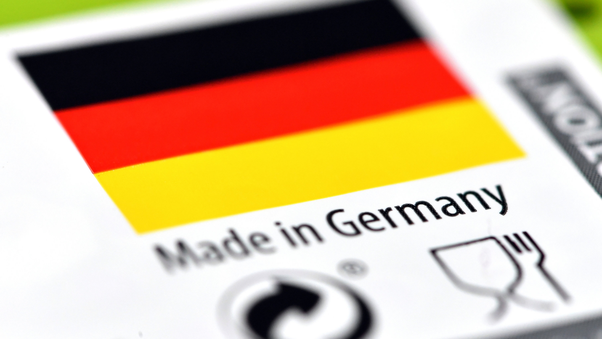 Label "Made in Germany"