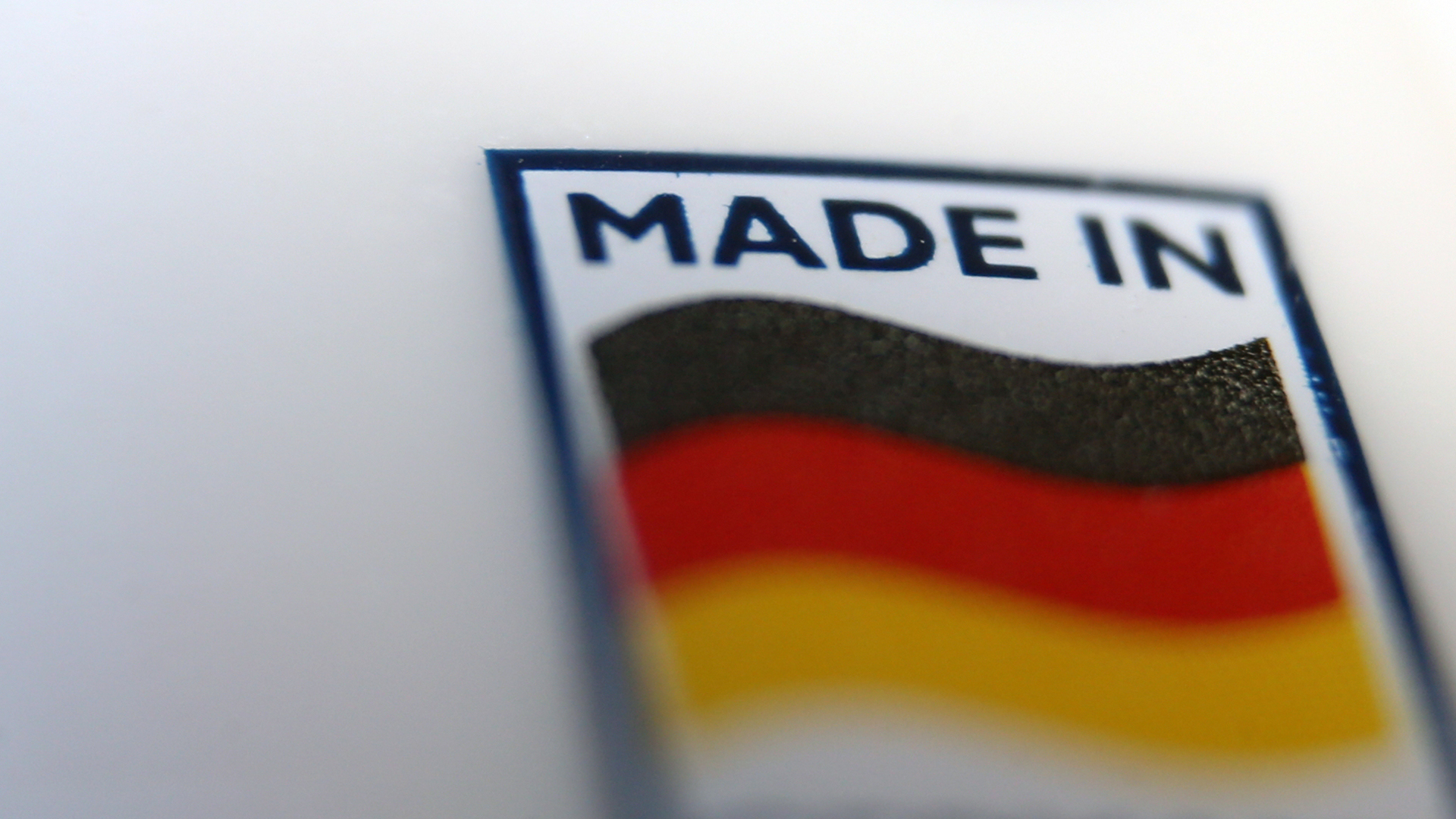 Schild mit der Aufschrift Made in Germany | picture alliance / Karl-Josef Hi
