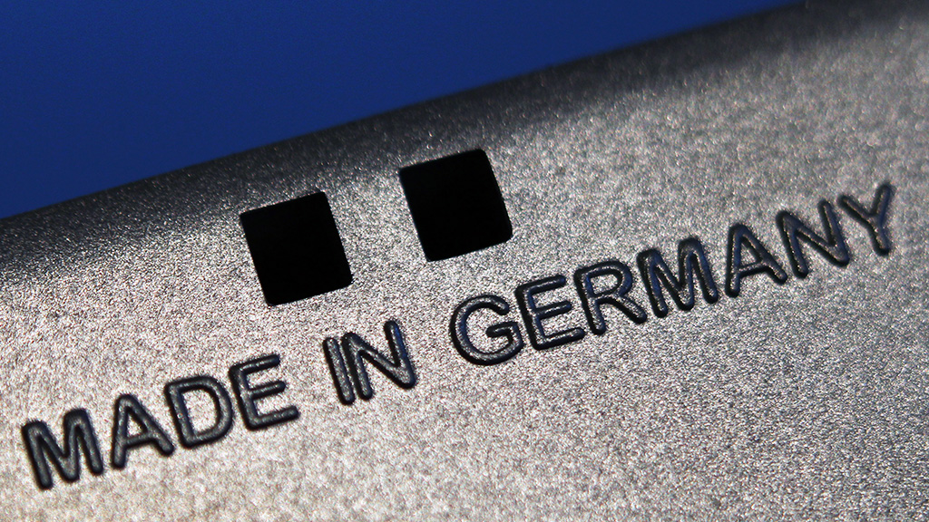 Schriftzug "Made in Germany"