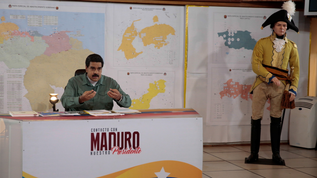 Venezuelas Präsident Maduro | Bildquelle: REUTERS