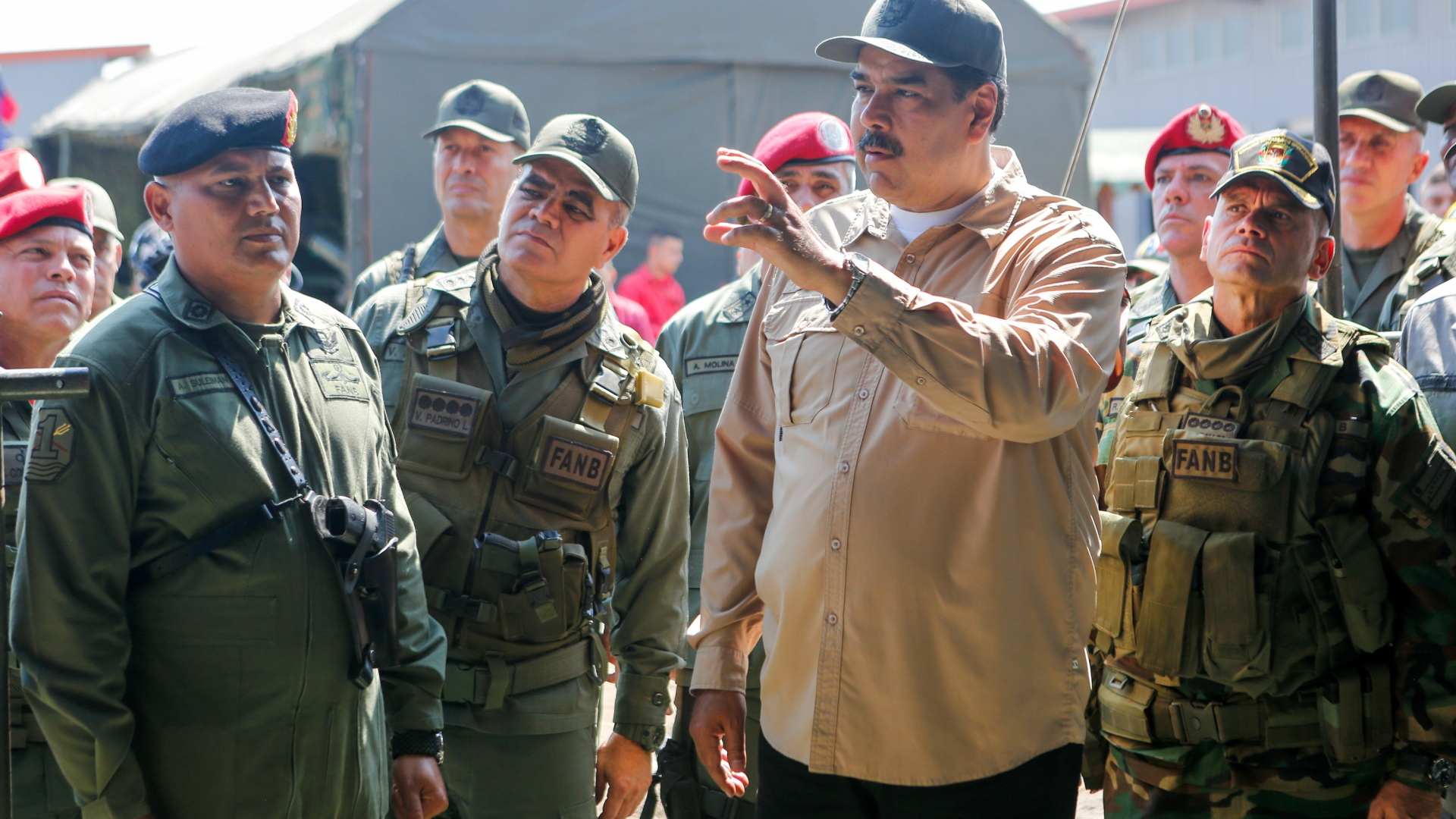 Venezuelas Präsident Maduro besucht eine Militärübung | MIRAFLORES PRESS/HANDOUT/EPA-EFE