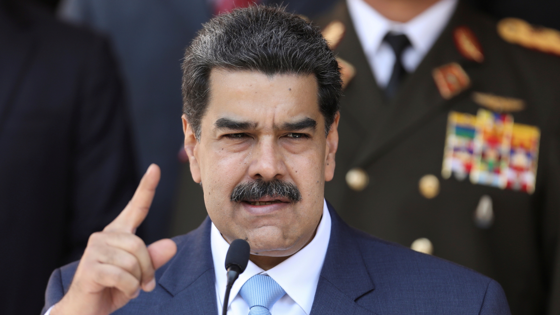 Der venezolanische Präsident Maduro. | REUTERS