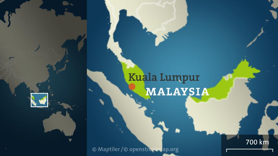 Karte: Malaysia