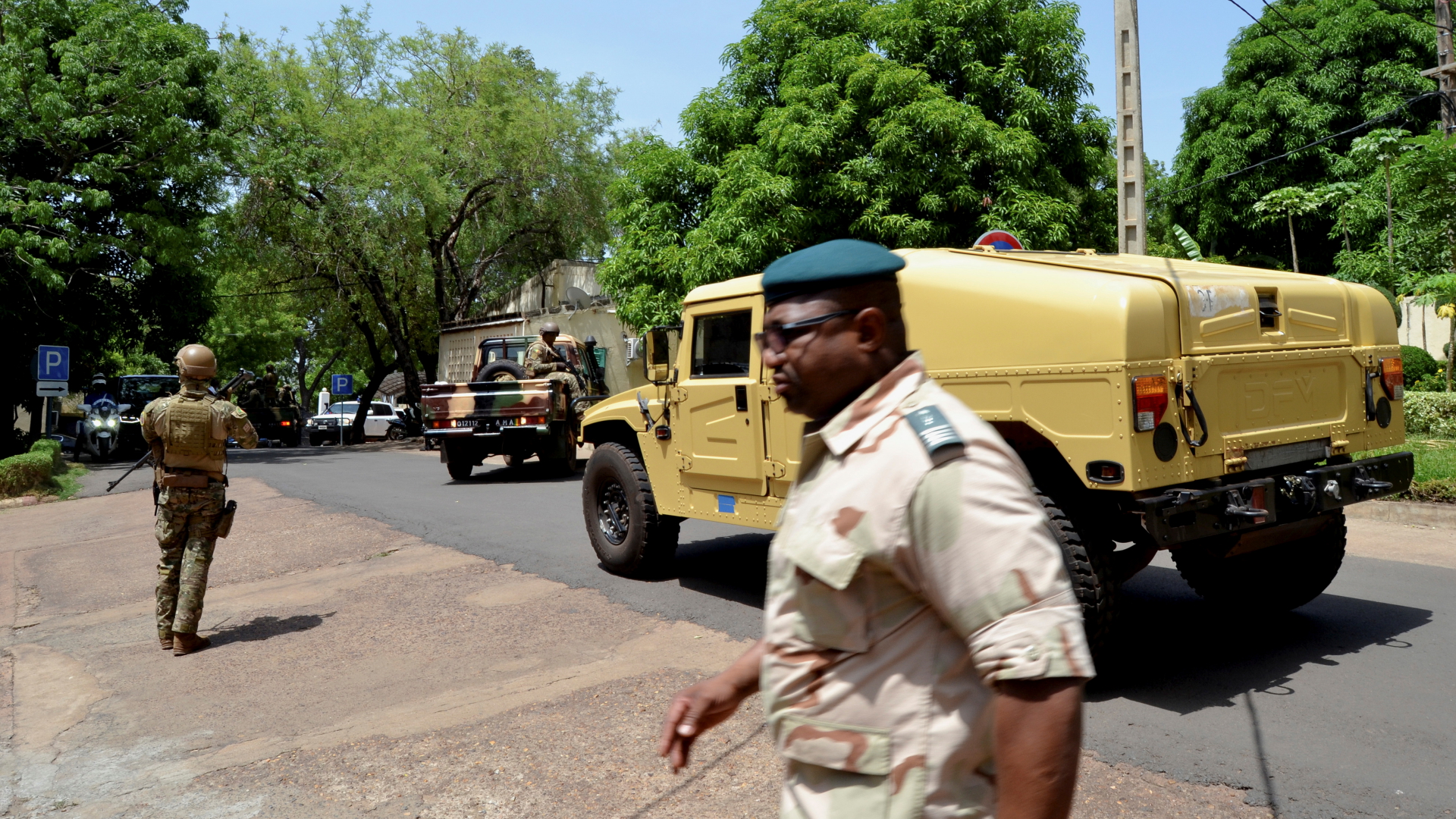 Soldaten in Mali. | REUTERS