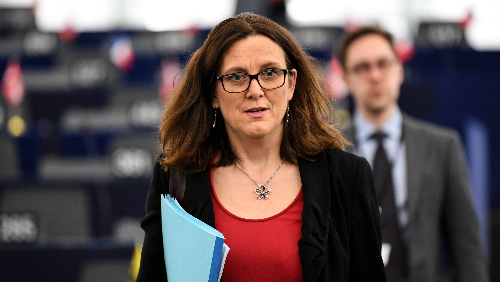 US-Handelsbeauftragte Lightizer und EU-Handelskommissarin Malmström | PATRICK SEEGER/EPA-EFE/REX/Shutt