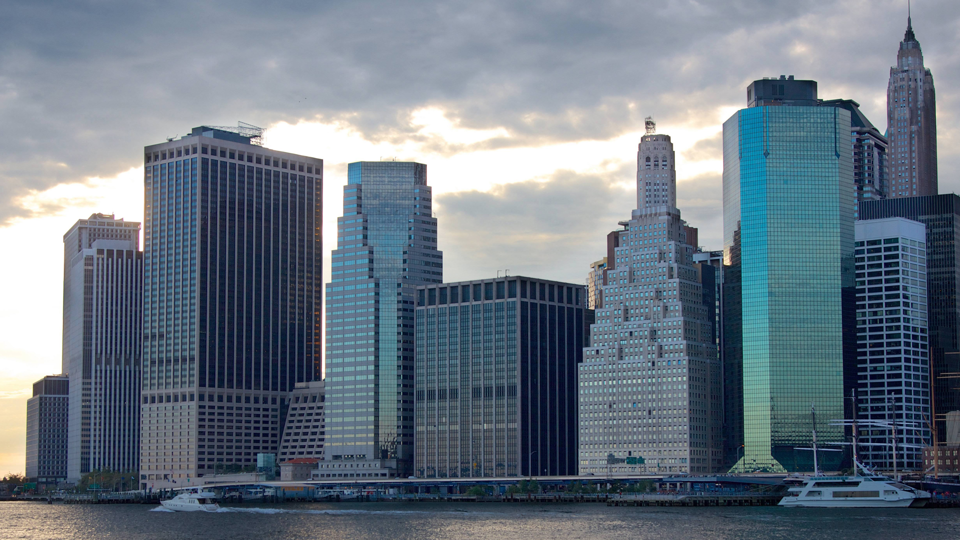 Blick auf den Finanzdistrikt in Manhattan (New York) | picture alliance / Arco Images