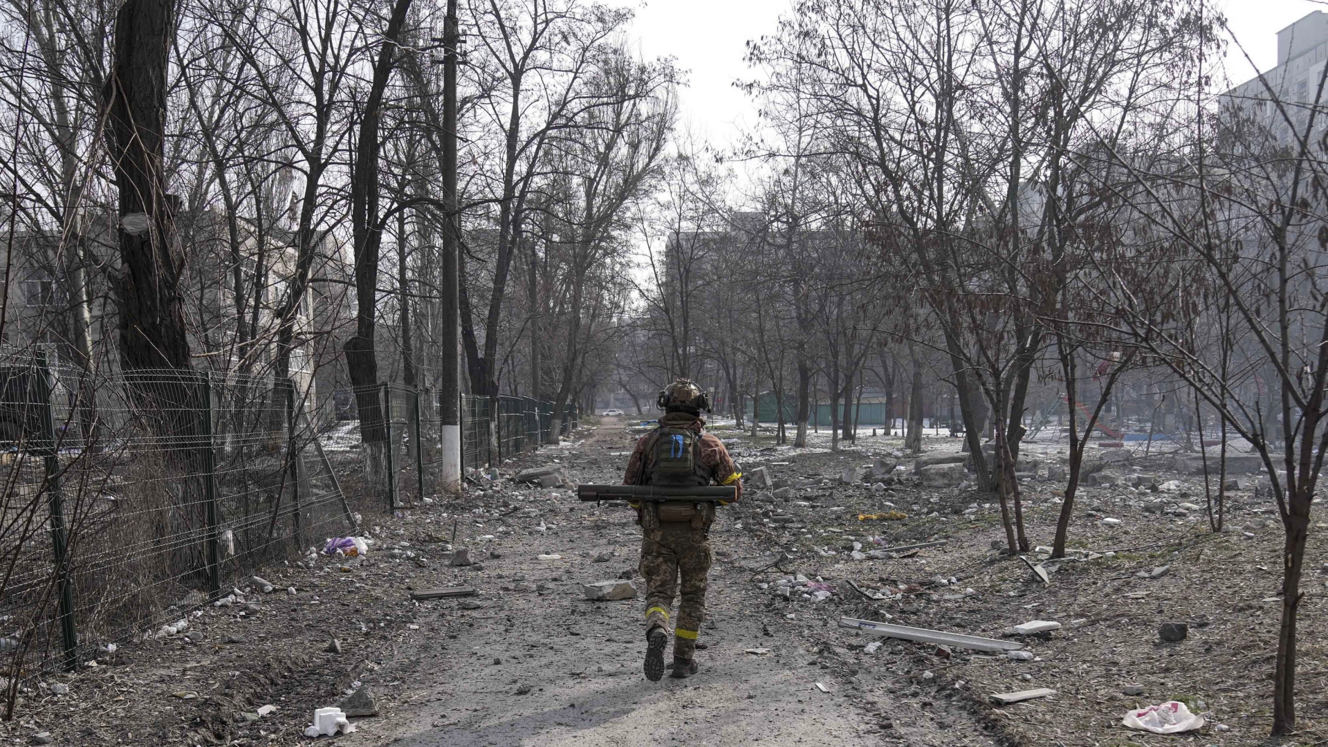 Zerstörungen in Mariupol | AP