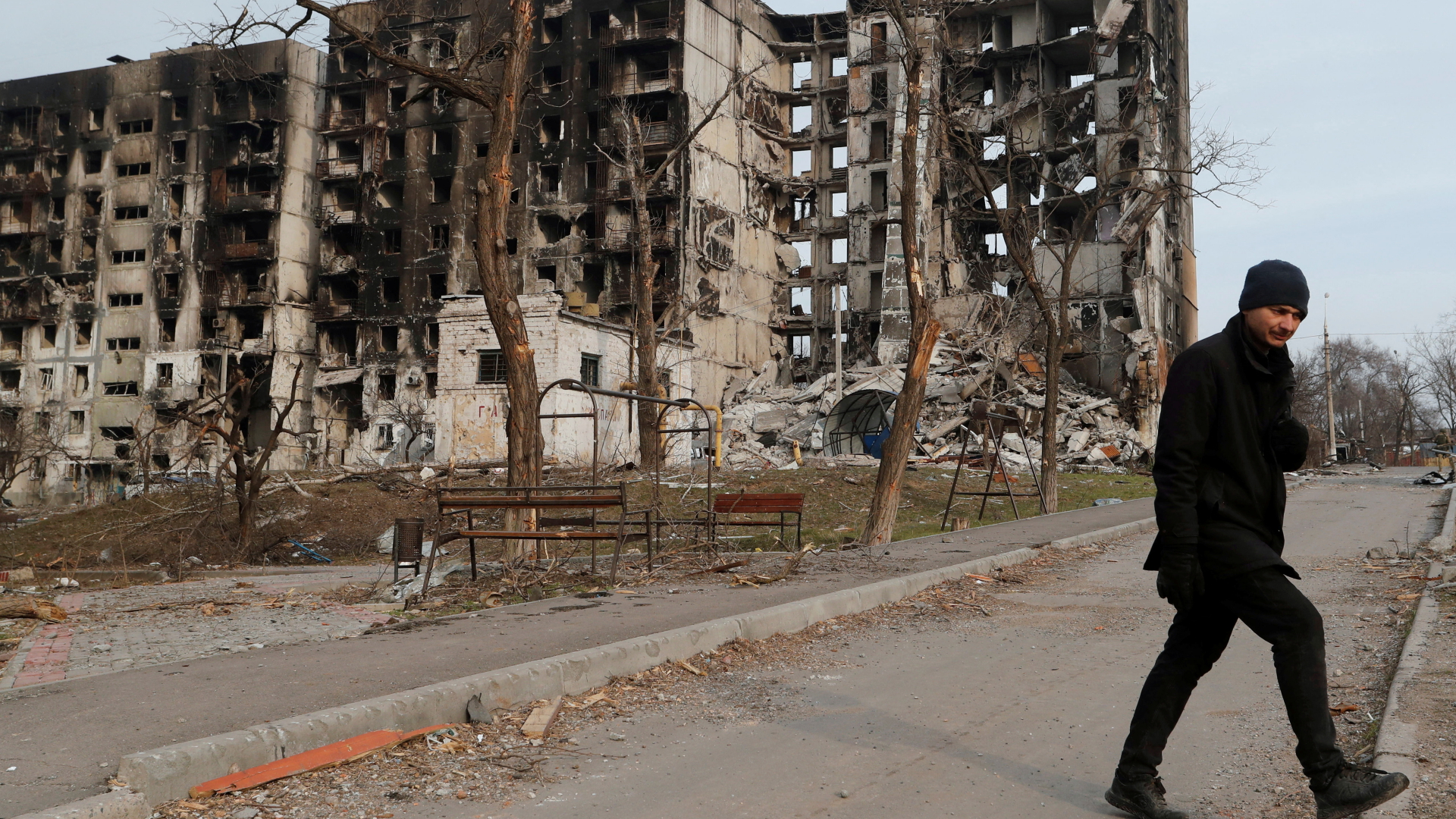 Zerstörungen in Mariupol  | REUTERS
