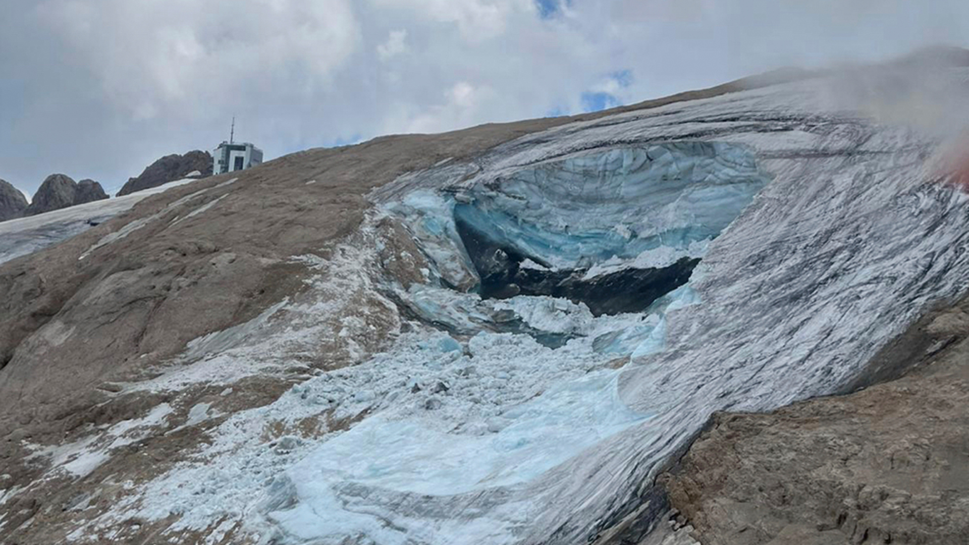 Der Gletscher Marmolata in den Dolomiten | AP
