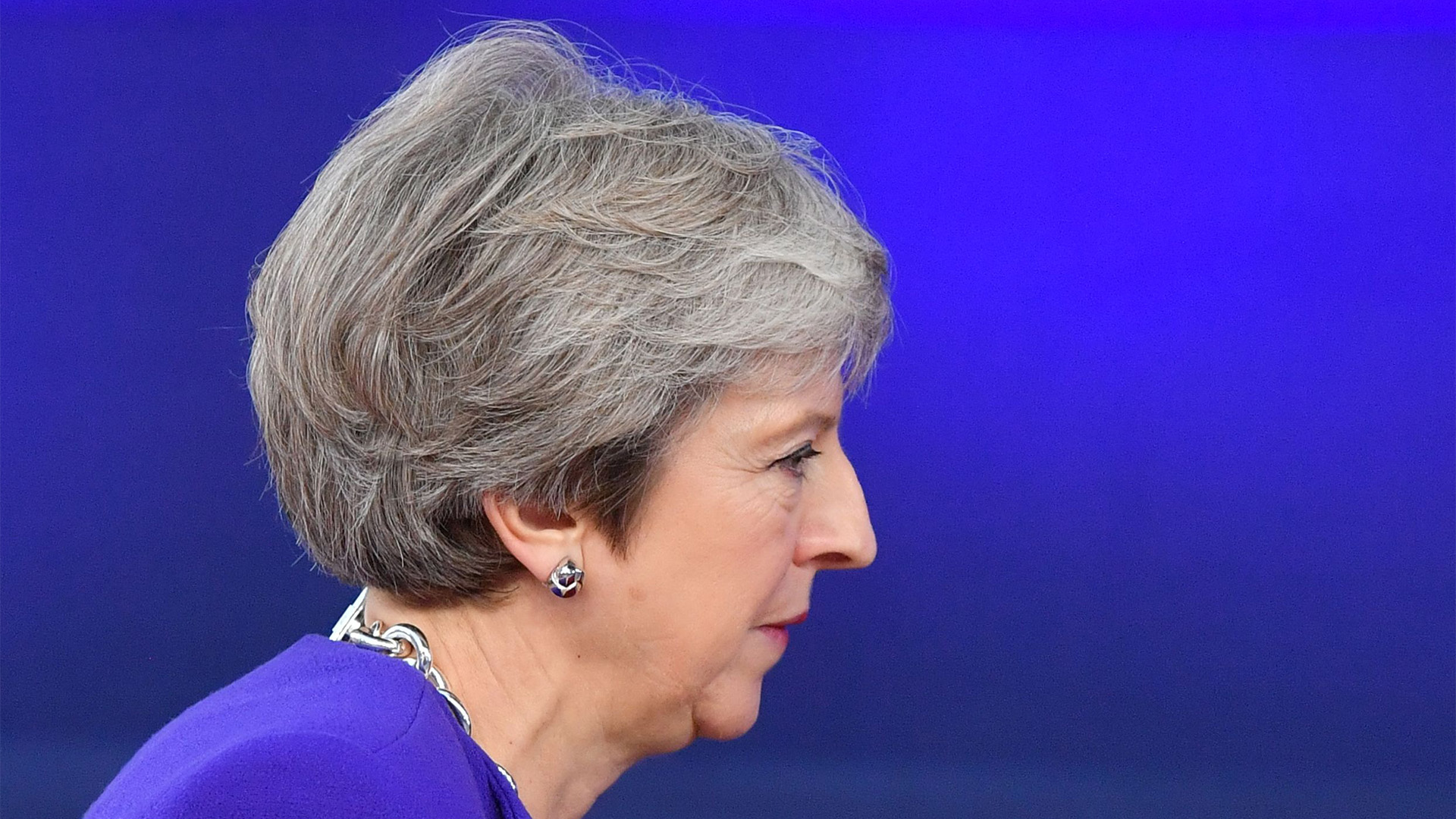 Theresa May beim EU-Gipfel | Bildquelle: AFP