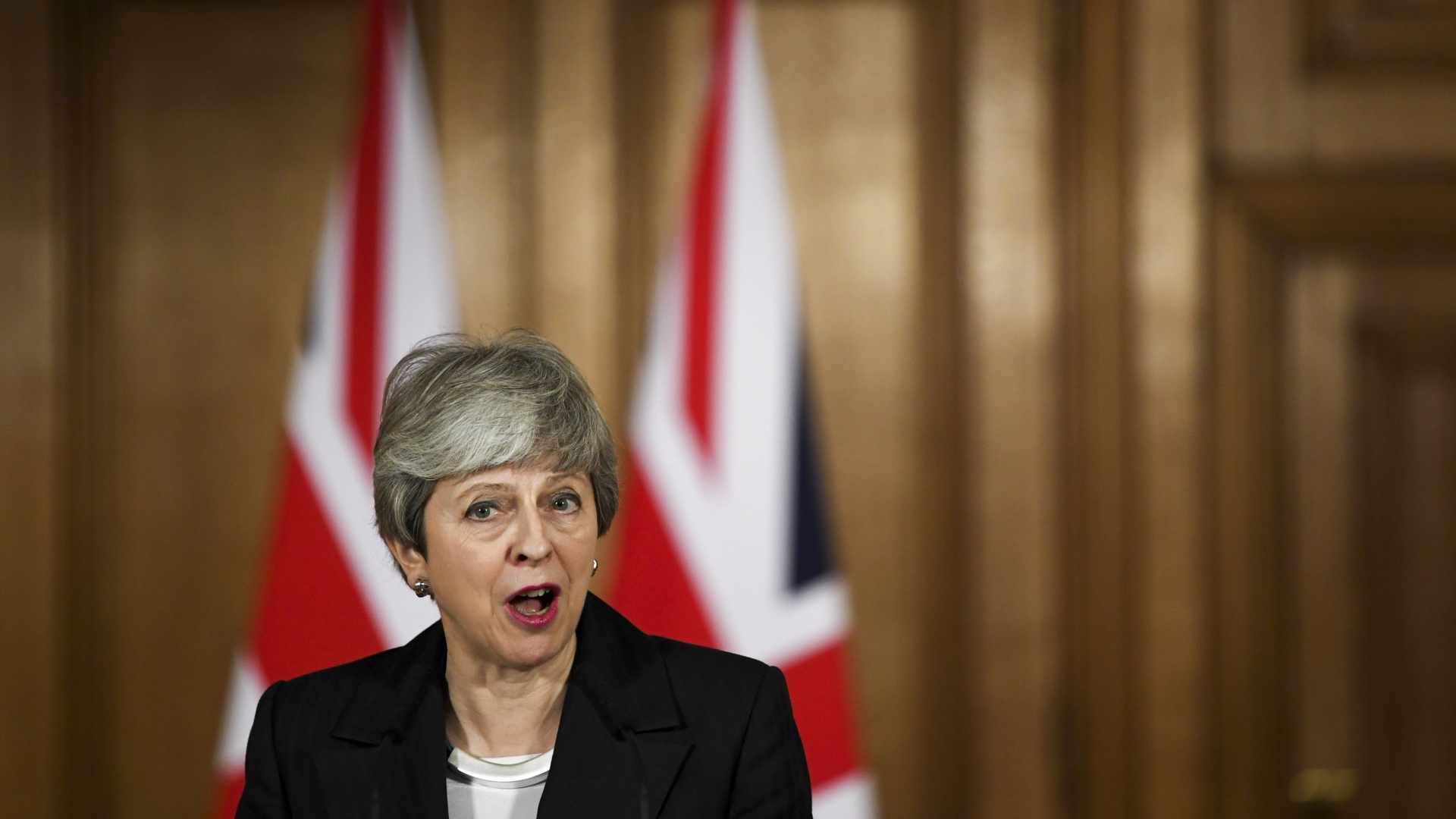 Großbritanniens Premierministerin Theresa May. | CHRIS J RATCLIFFE/POOL/EPA-EFE/R