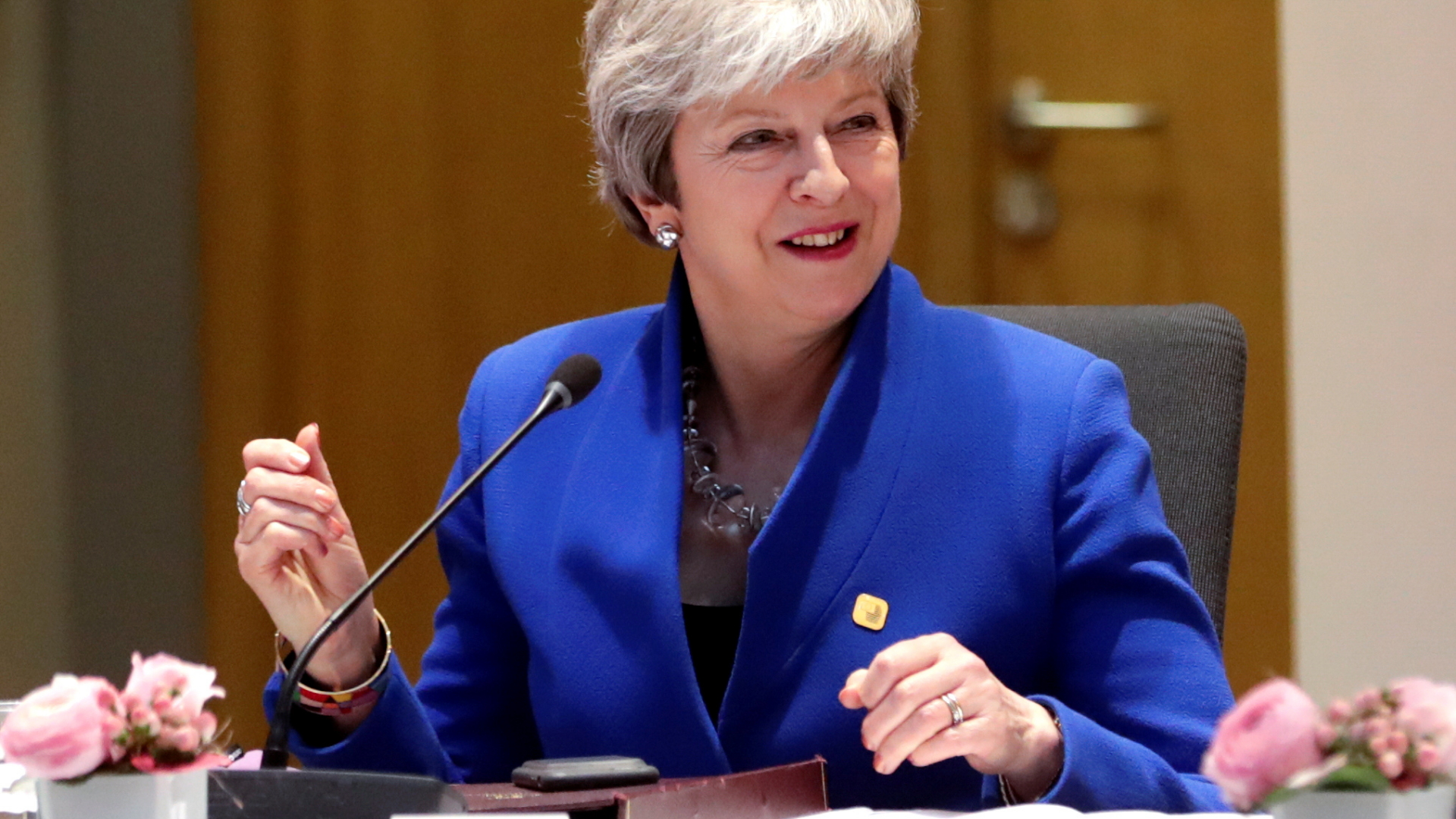 Die britische Premierministerin Theresa May | REUTERS