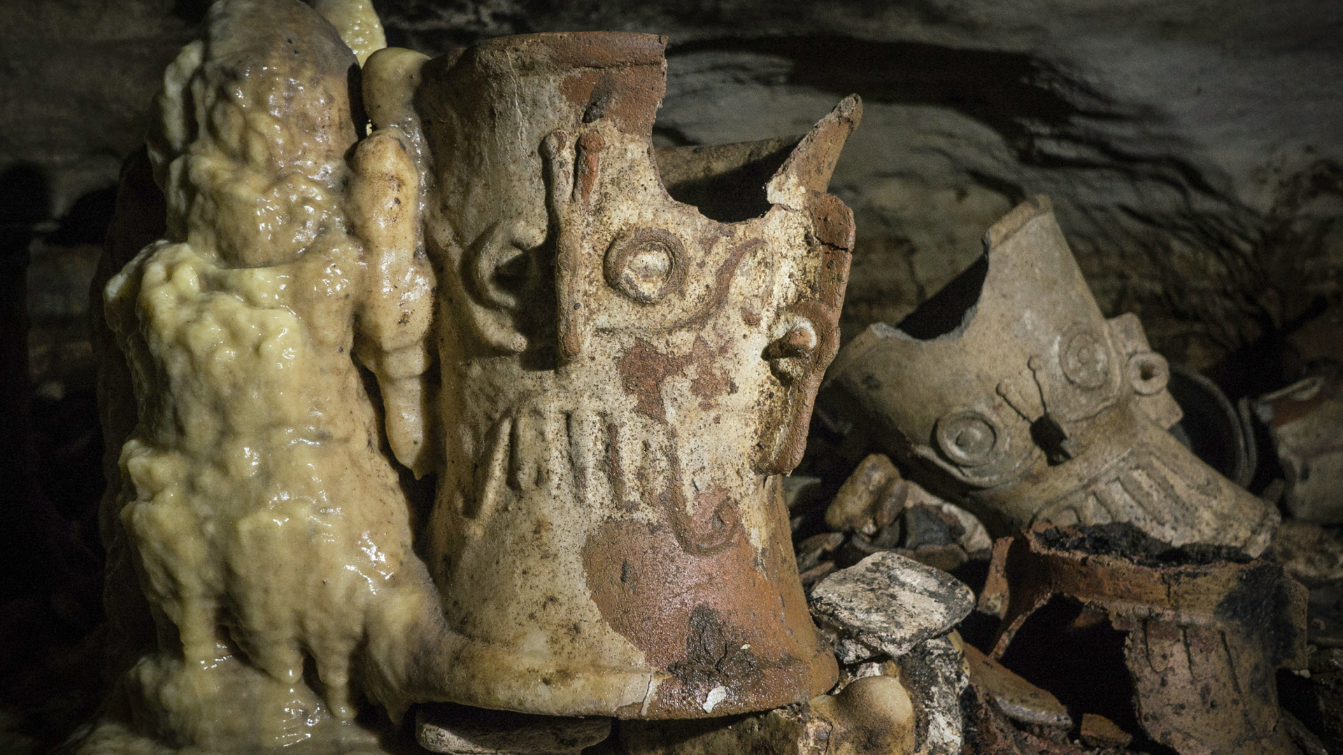 Maya-Schatz in Höhle auf Yucatan | AP