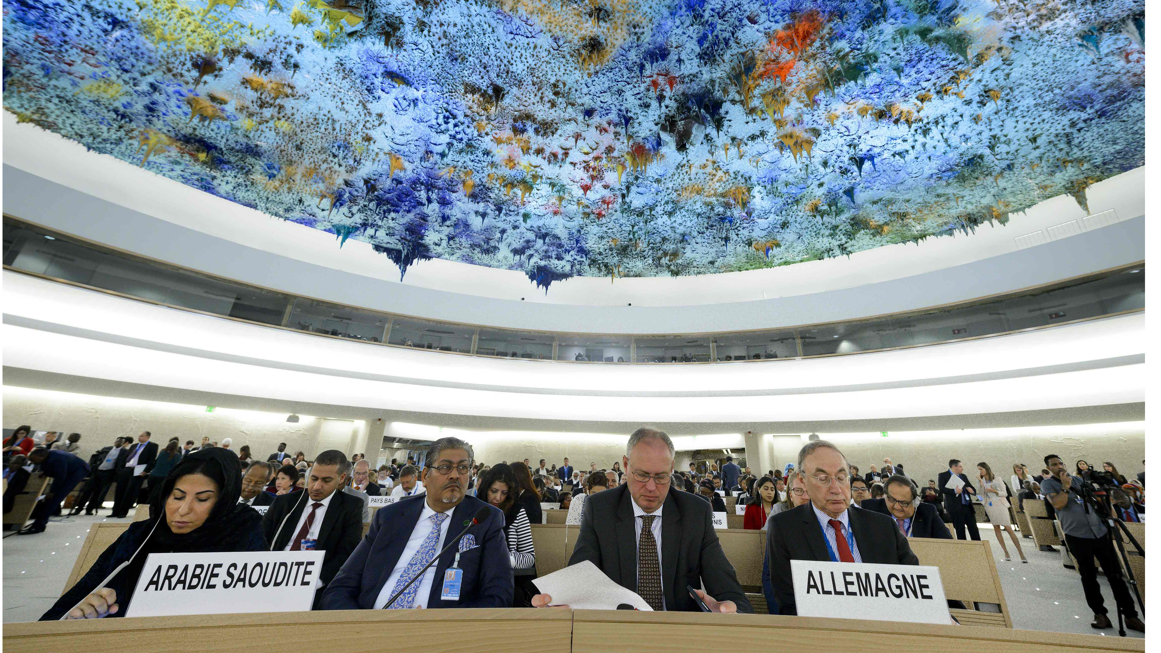 Der UN-Menschenrechtsrat in Genf