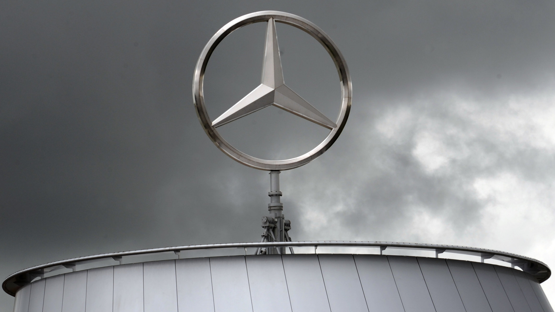 Logo des Autoherstellers Mercedes Benz