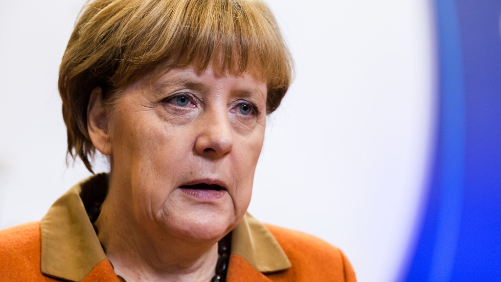 Bundeskanzlerin Angela Merkel beim EU-Türkei-Sondergipfel in Brüssel