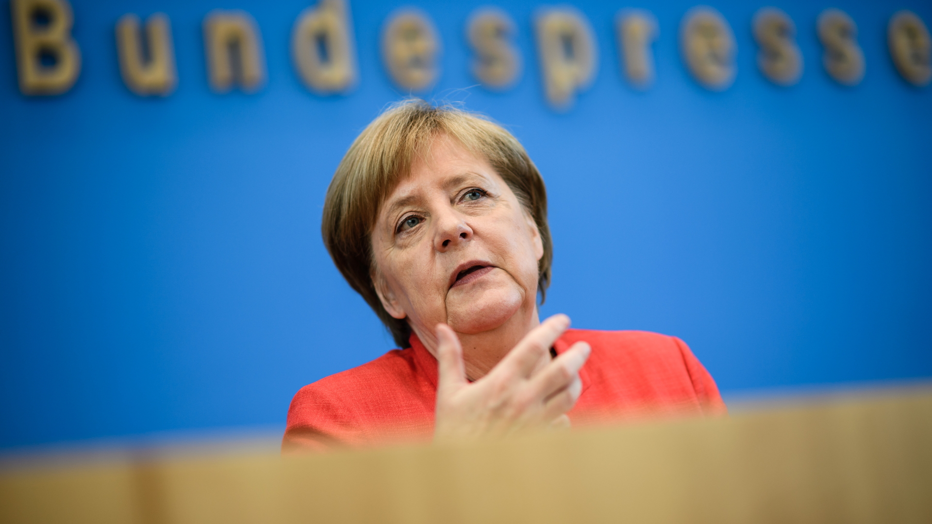 Sommerpressekonferenz von Kanzlerin Merkel