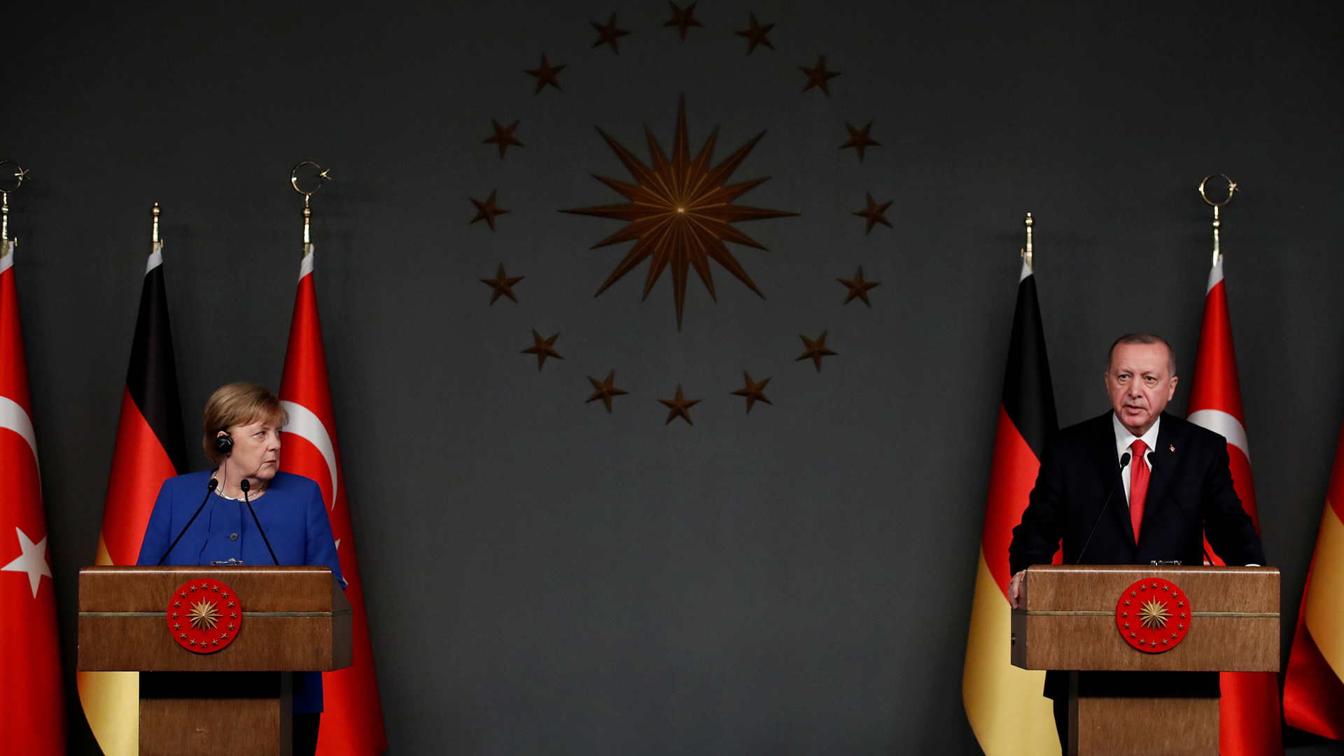 Angela Merkel und Recep Tayyip Erdogan | REUTERS