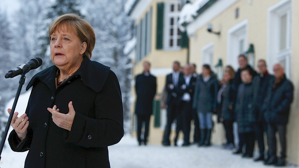 Angela Merkel in Wildbad Kreuth