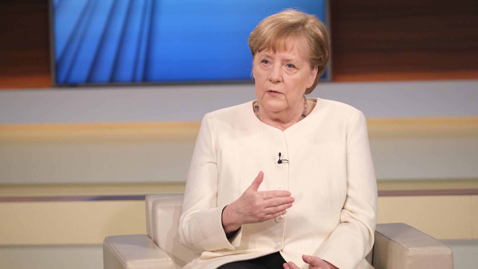 Merkel bei Anne Will | EPA