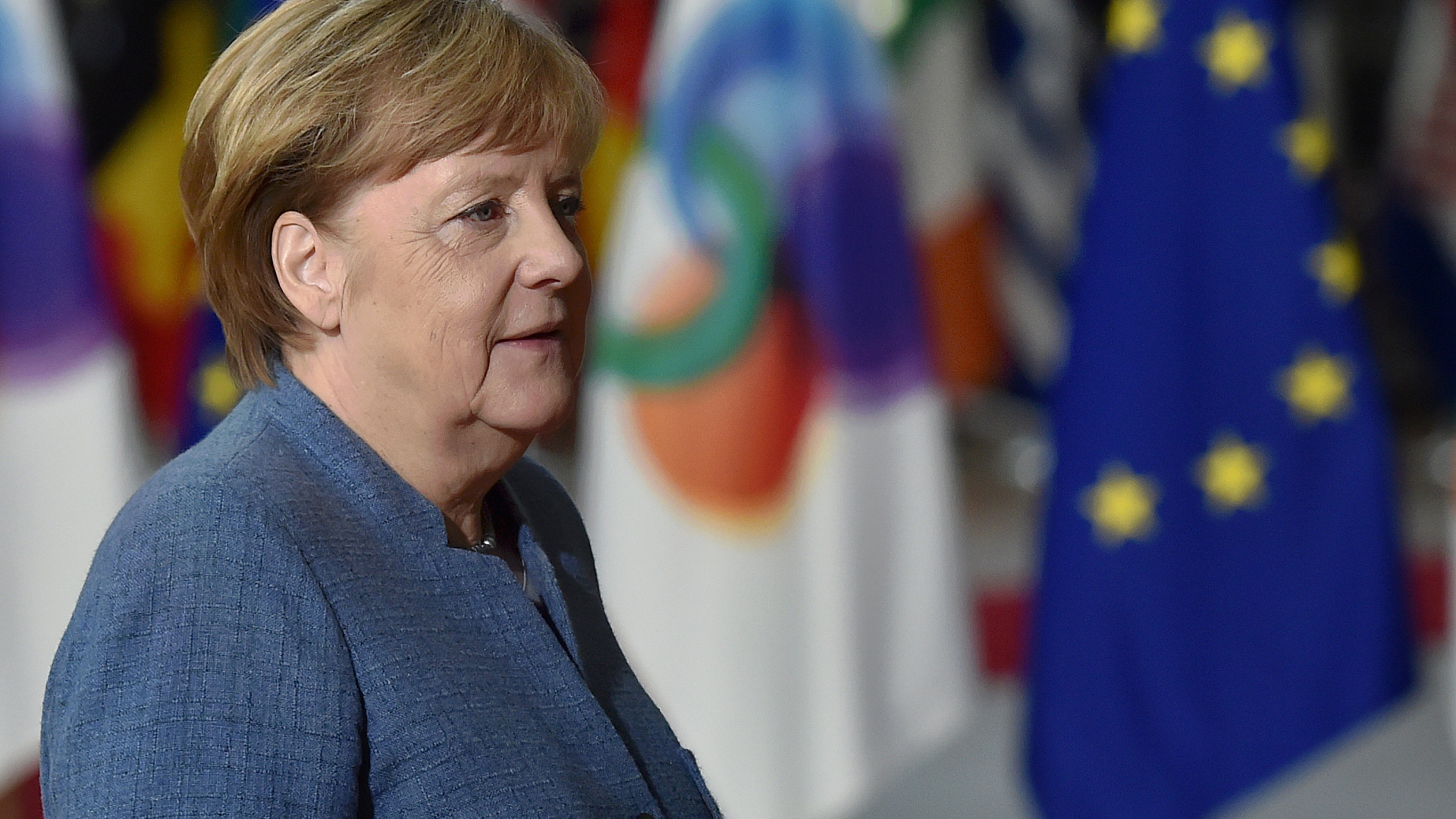 Kanzlerin Merkel in Brüssel | REUTERS