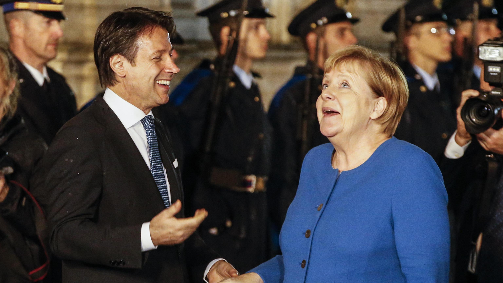 Merkel in Rom: Die Harmonie ist zurück