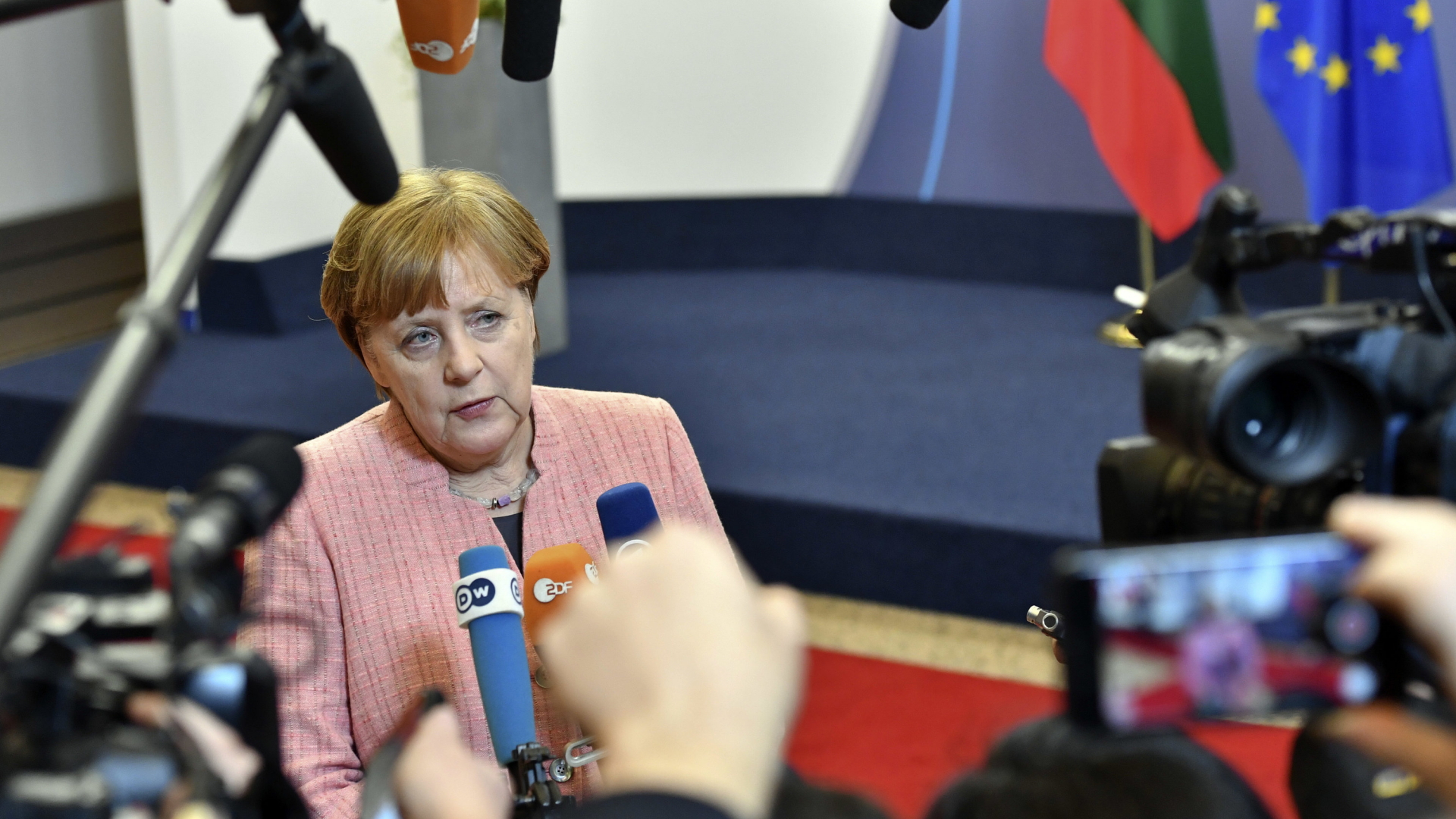 Merkel beim EU-Gipfel | dpa