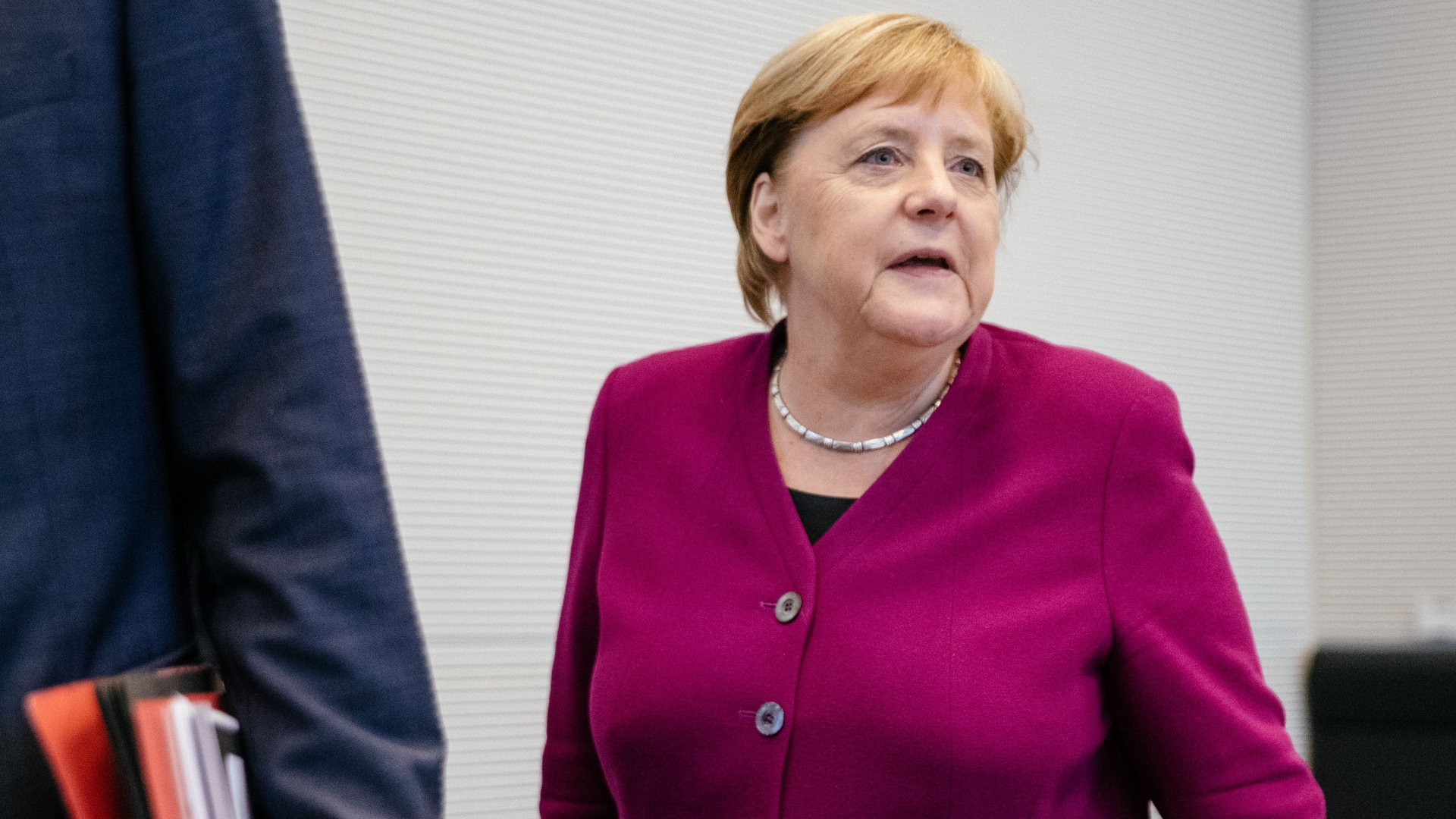 Angela Merkel in der Unions-Fraktion | HAYOUNG JEON/EPA-EFE/REX