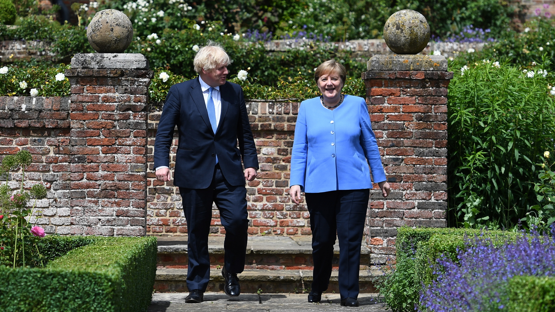 Boris Johnson und Angela Merkel | EPA