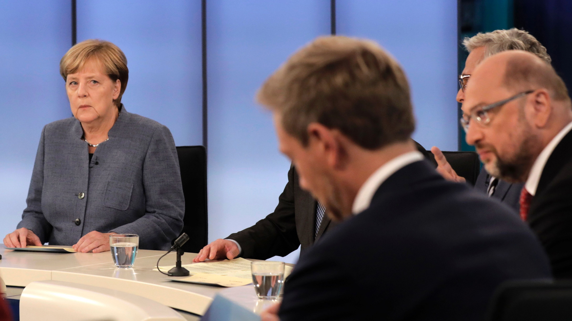 Berliner Runde zur Bundestagswahl 2017 | AFP