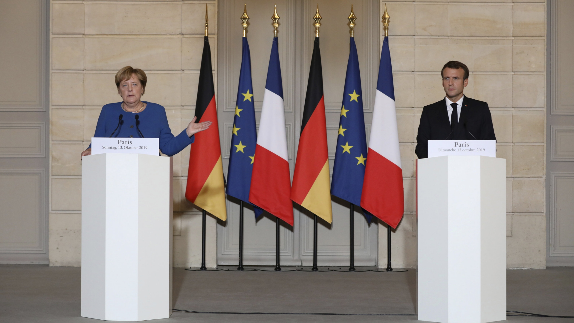 Merkel und Macron | dpa