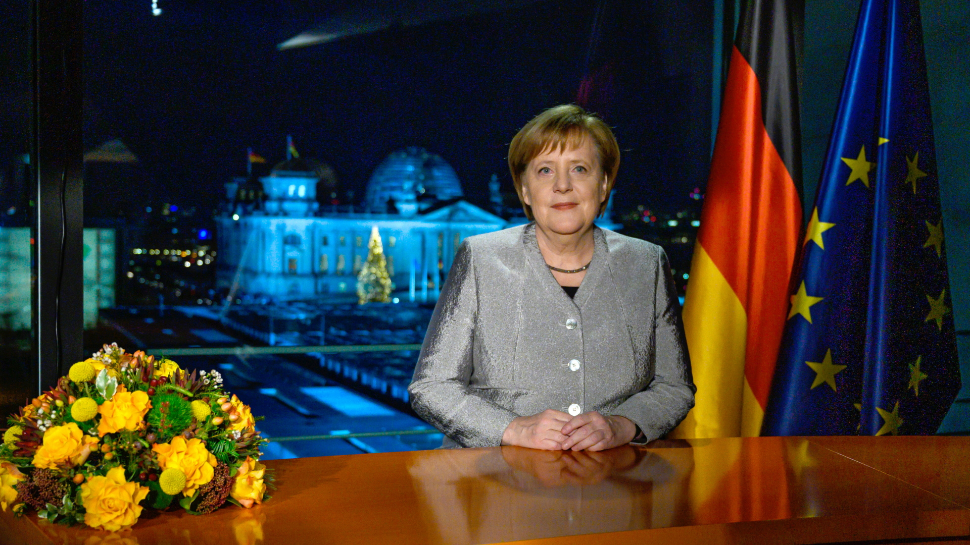 Merkel zu Neujahr: “Stärker für Überzeugungen eintreten”