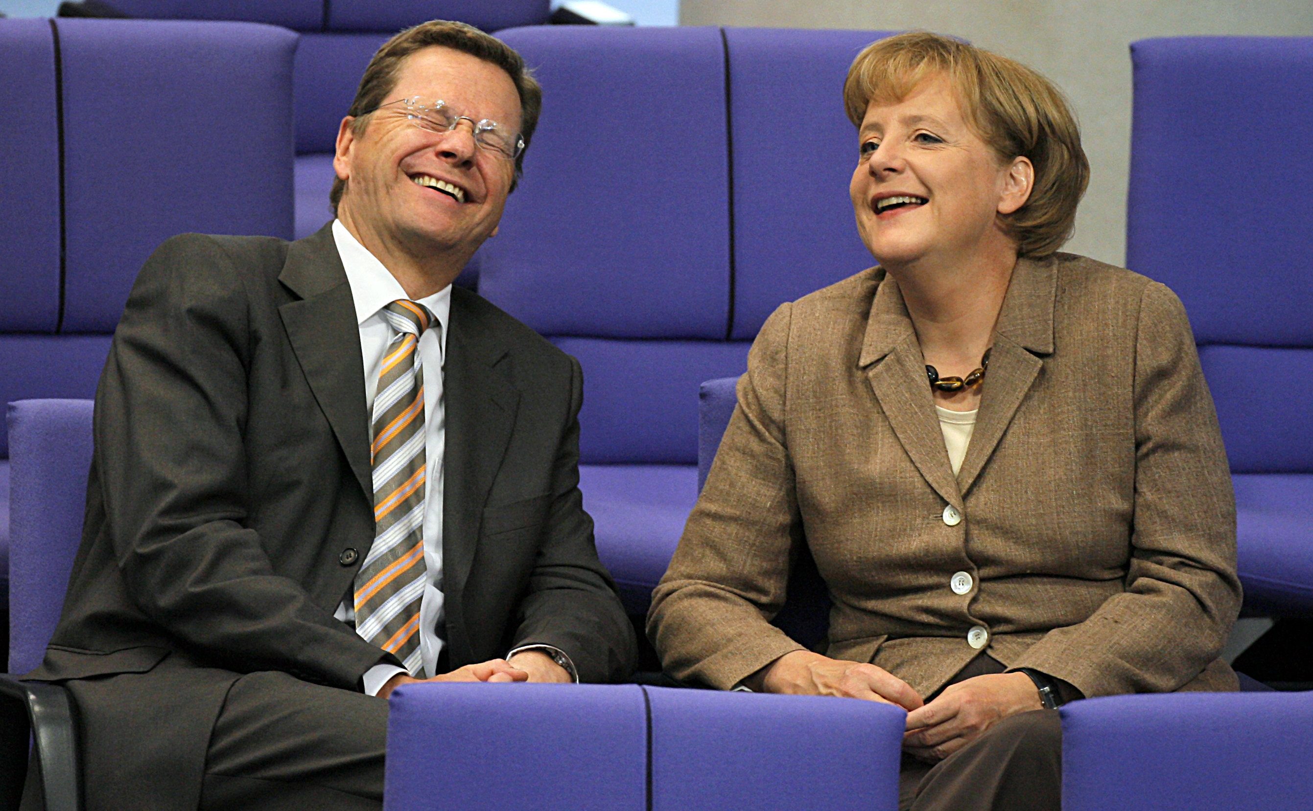 Merkel und Westerwelle