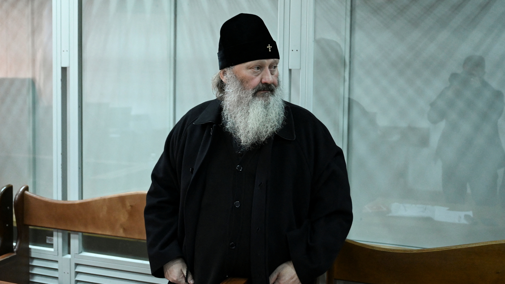 Metropolit Pawlo vor Gericht in Kiew. | REUTERS