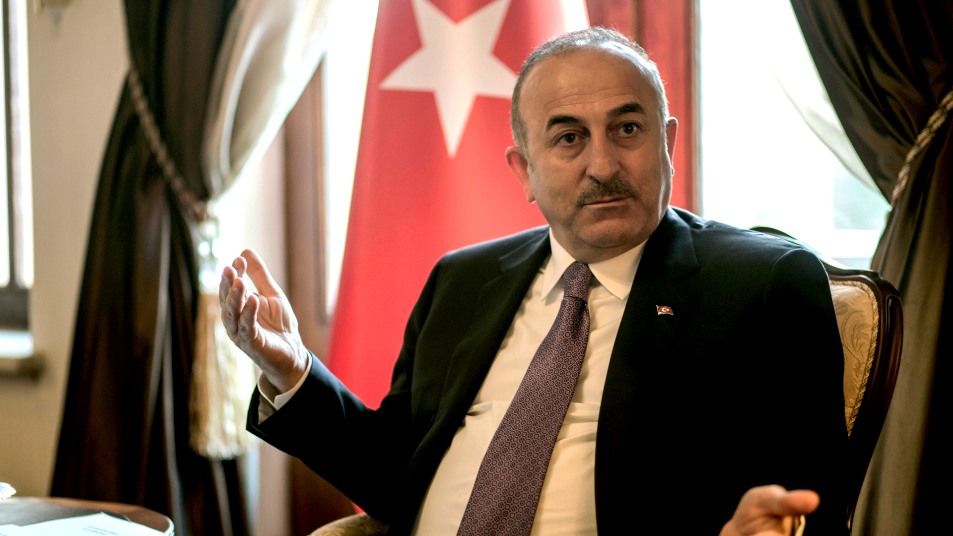 Der türkische Außenminister Mevlüt Cavusoglu | dpa