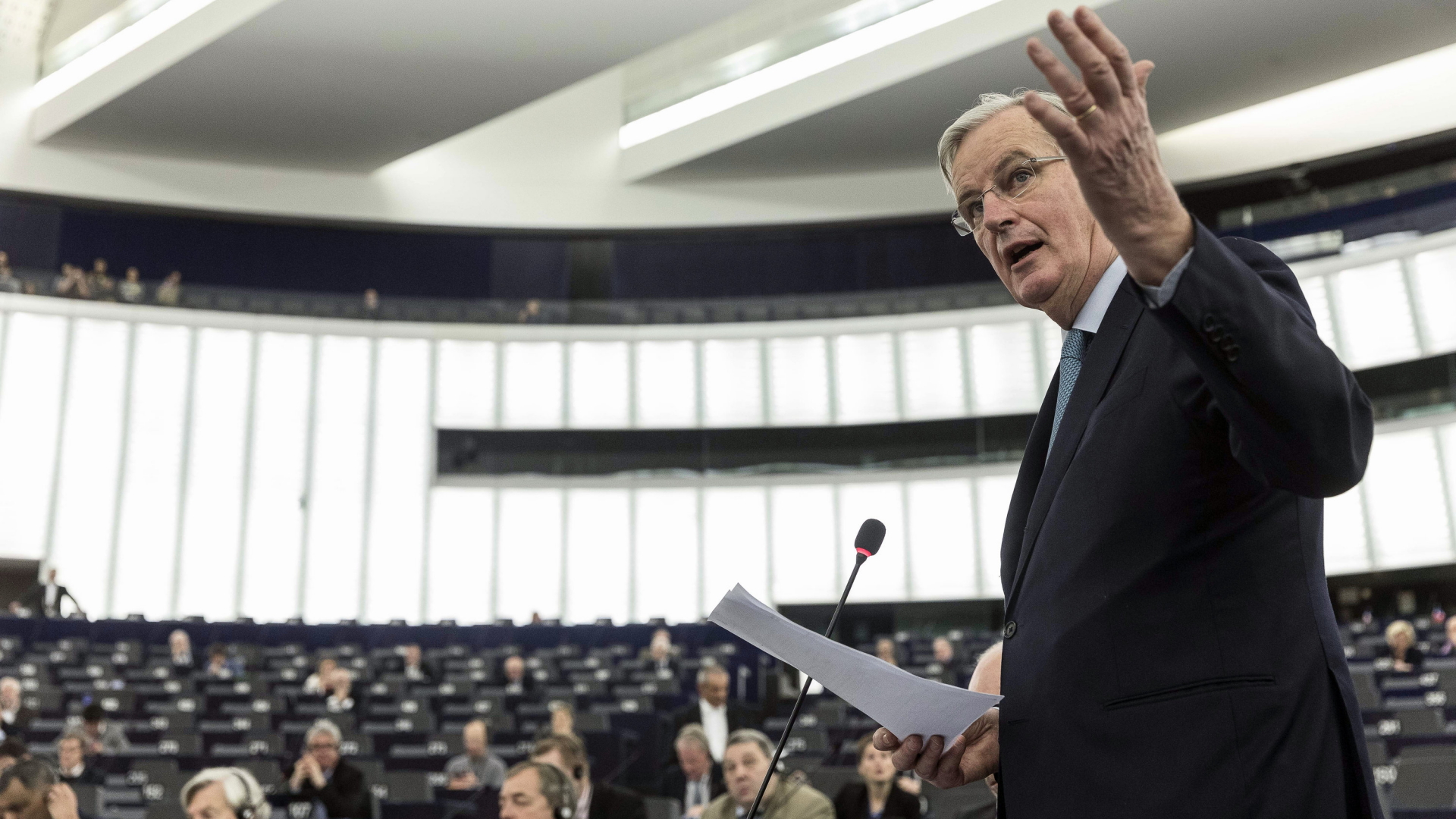 Der Chefunterhändler der EU-Kommission für den Brexit, Michel Barnier | AP