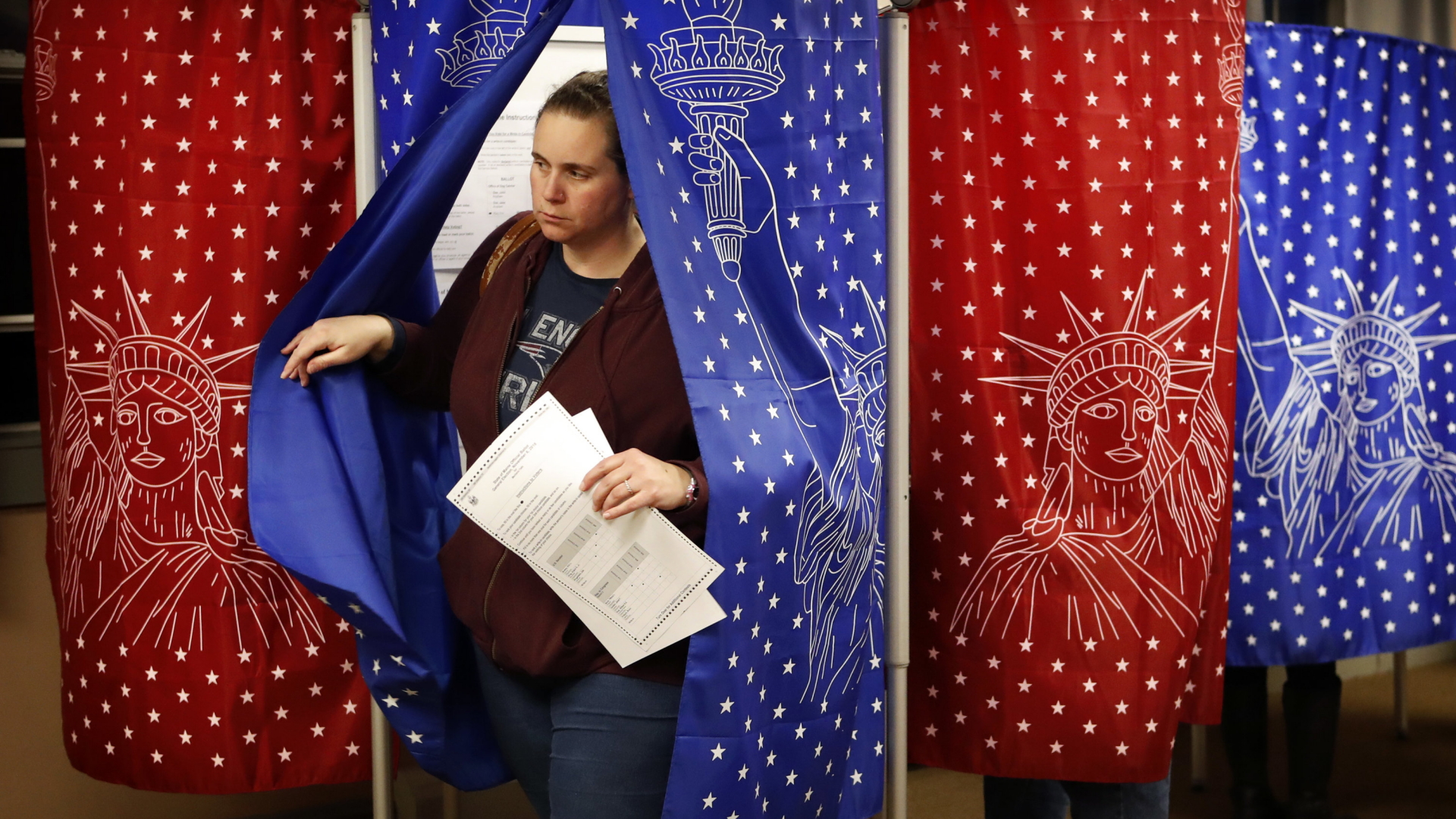 Wählerin in Maine | Bildquelle: dpa