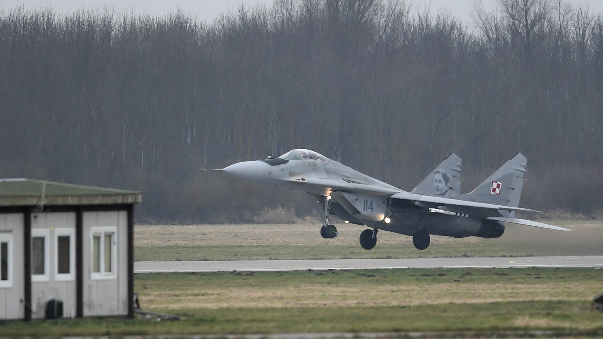 Ein MiG-29- Kampfjet der polnischen Luftwaffe. | EPA