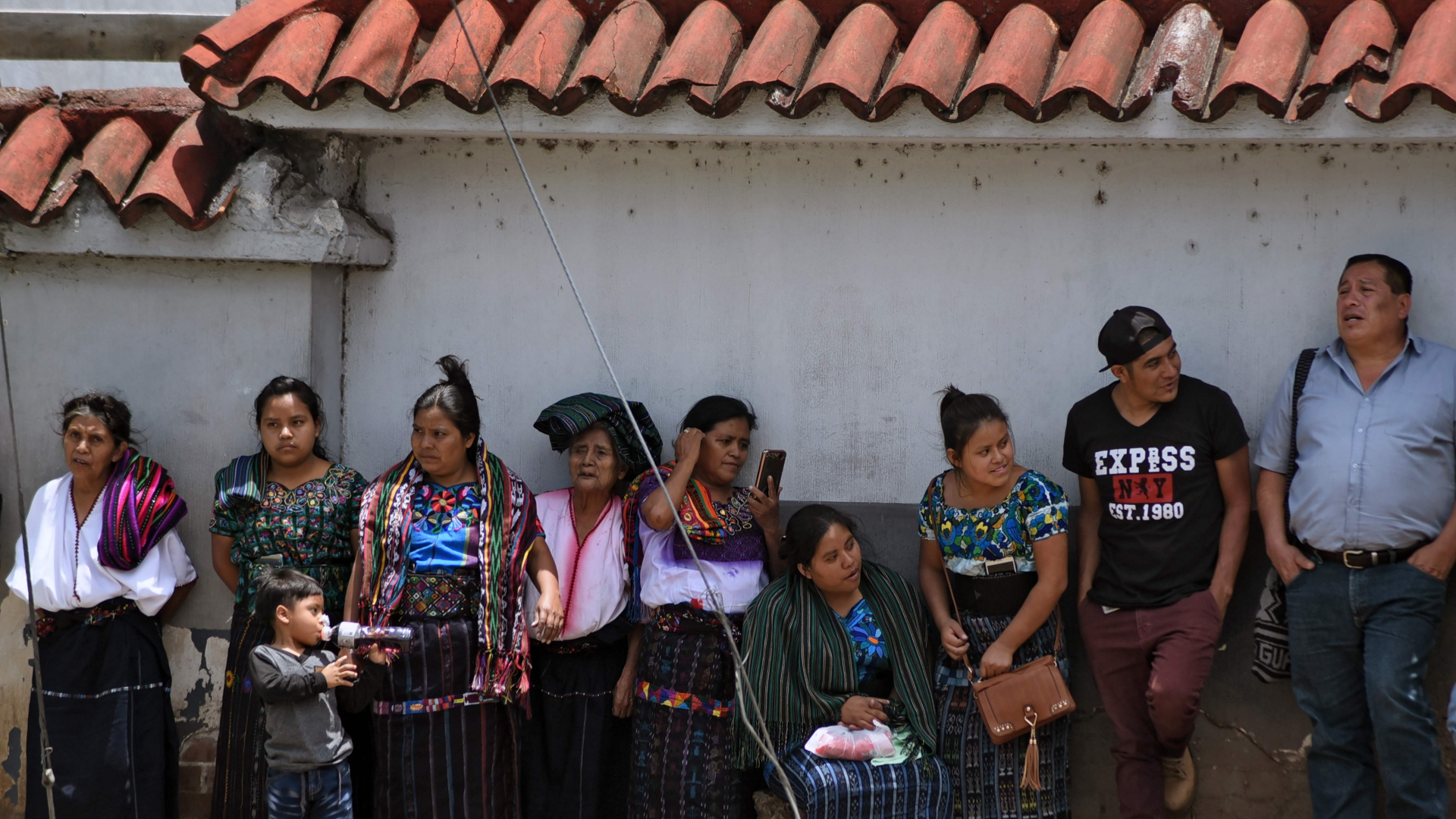Migranten in Guatemala.