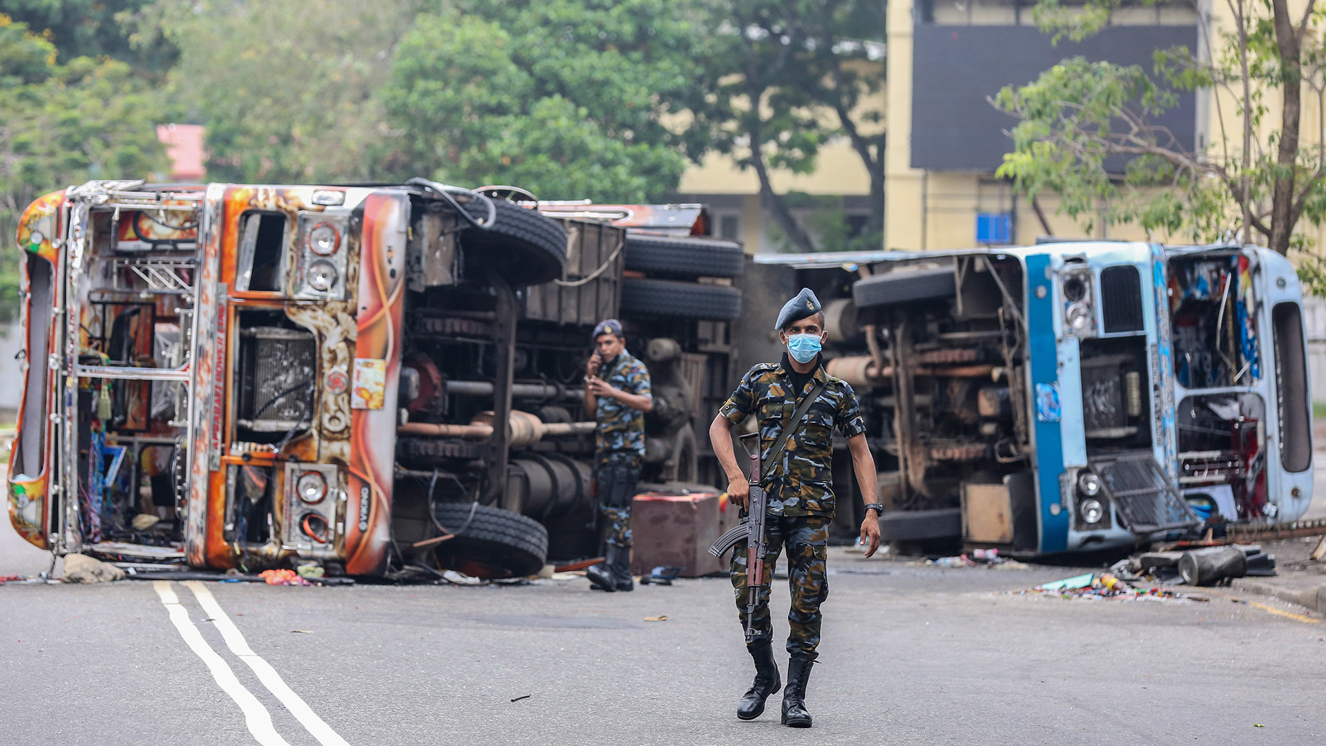 Kerusuhan Sri Lanka: Perintah untuk menembak para perusuh
