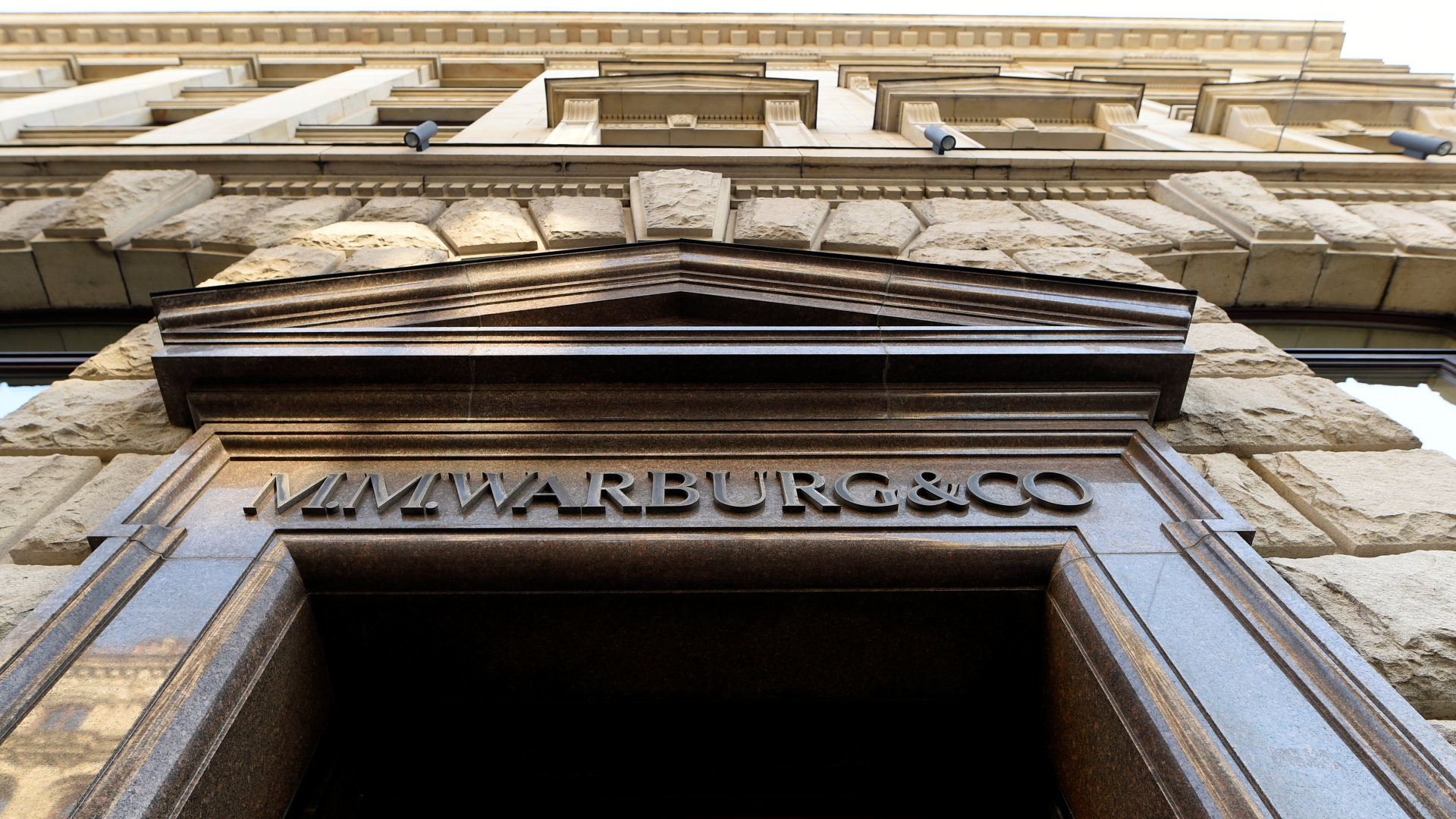 Der Sitz der Privatbank MM Warburg in Hamburg,