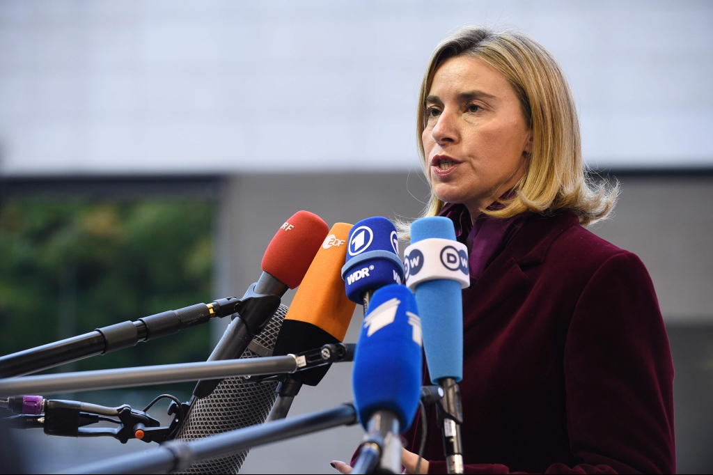 EU-Außenbeauftragte Federica Mogherini | AFP