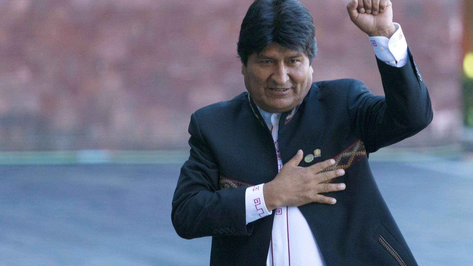 Boliviens Präsident Evo Morales bei einem Besuch in Mexiko-Stadt | Bildquelle: David Guzman/EPA-EFE/REX/Shutter