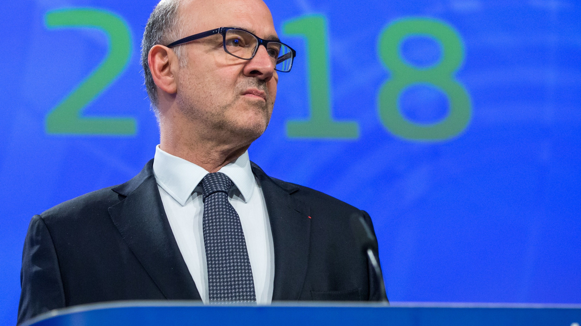 EU-Wirtschaftskommissar Pierre Moscovici | STEPHANIE LECOCQ/EPA-EFE/REX/Shu