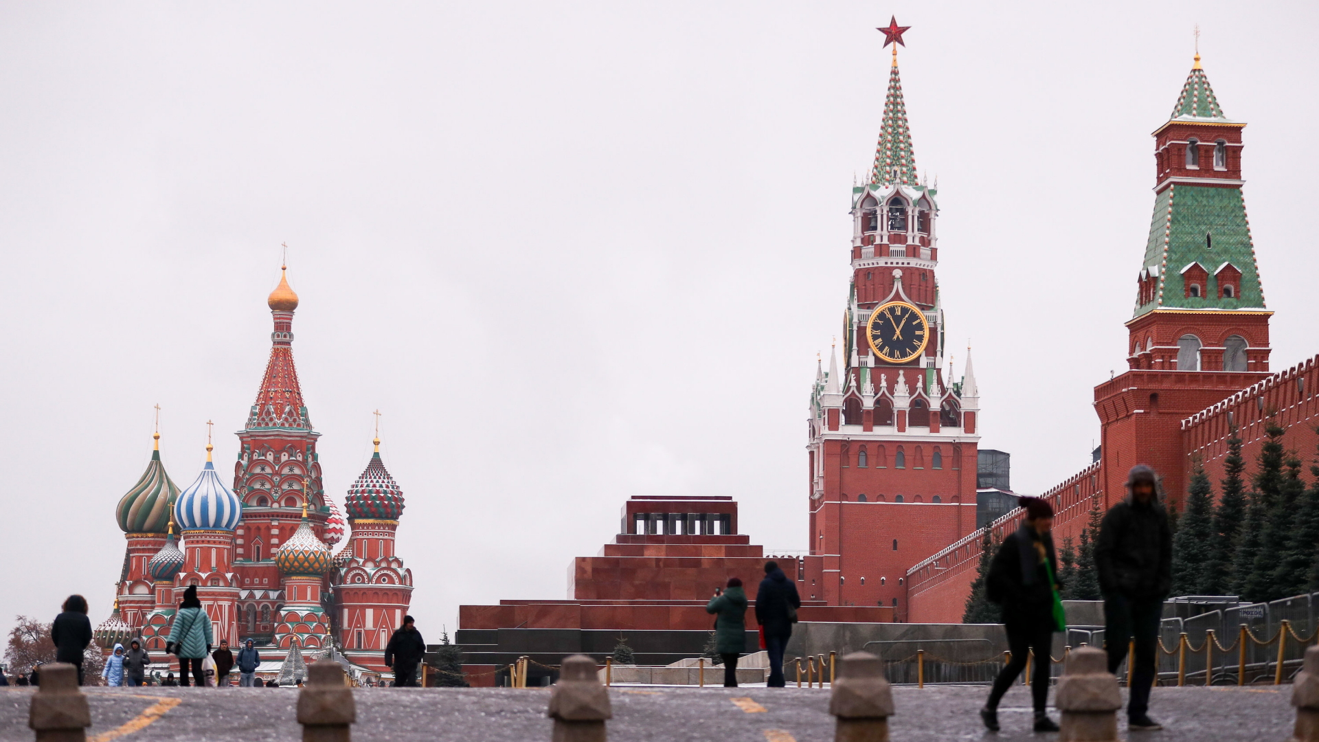 Blick über den Roten Platz in Moskau | dpa