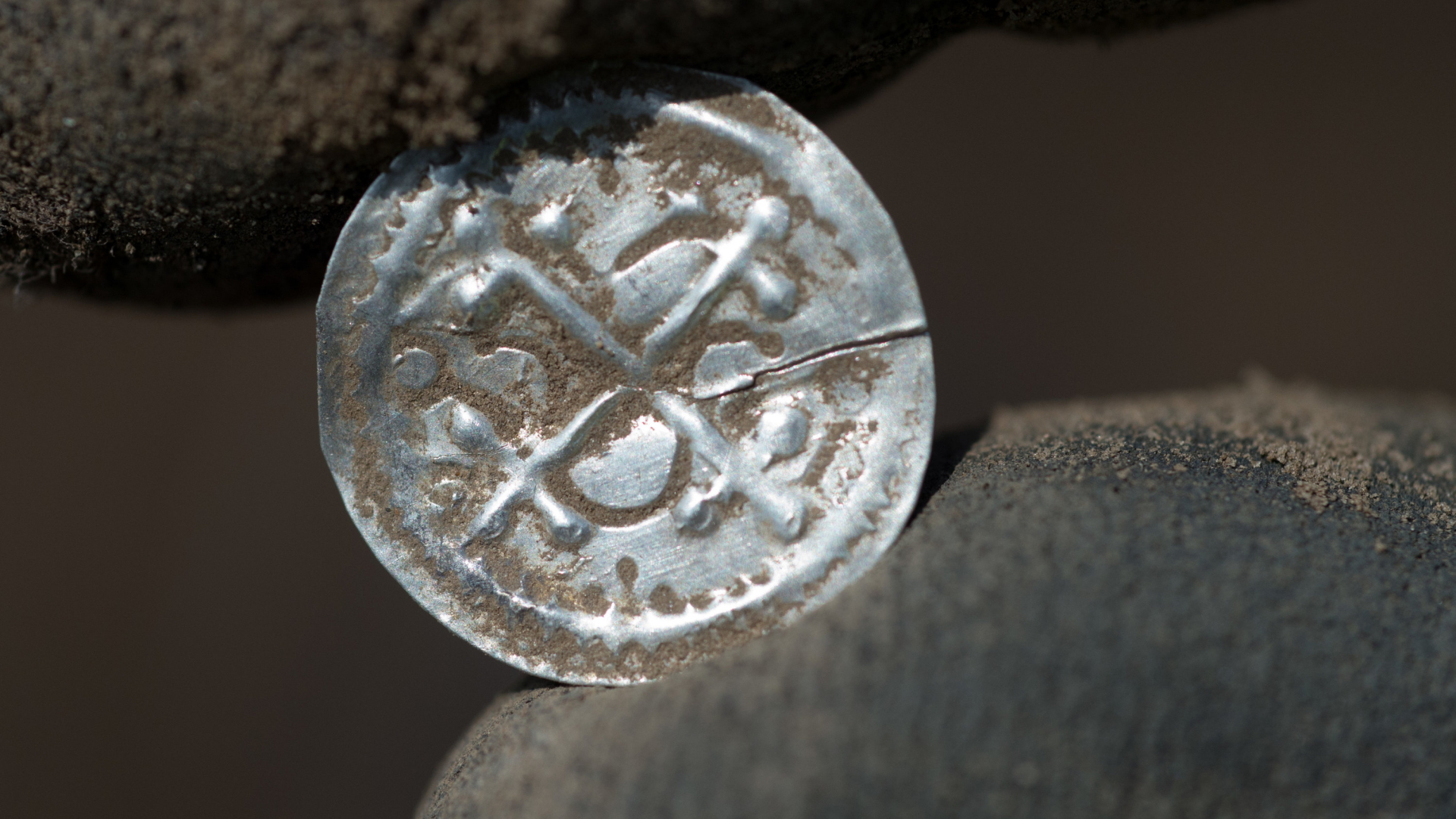 Münze aus Blauzahn-Schatz | dpa